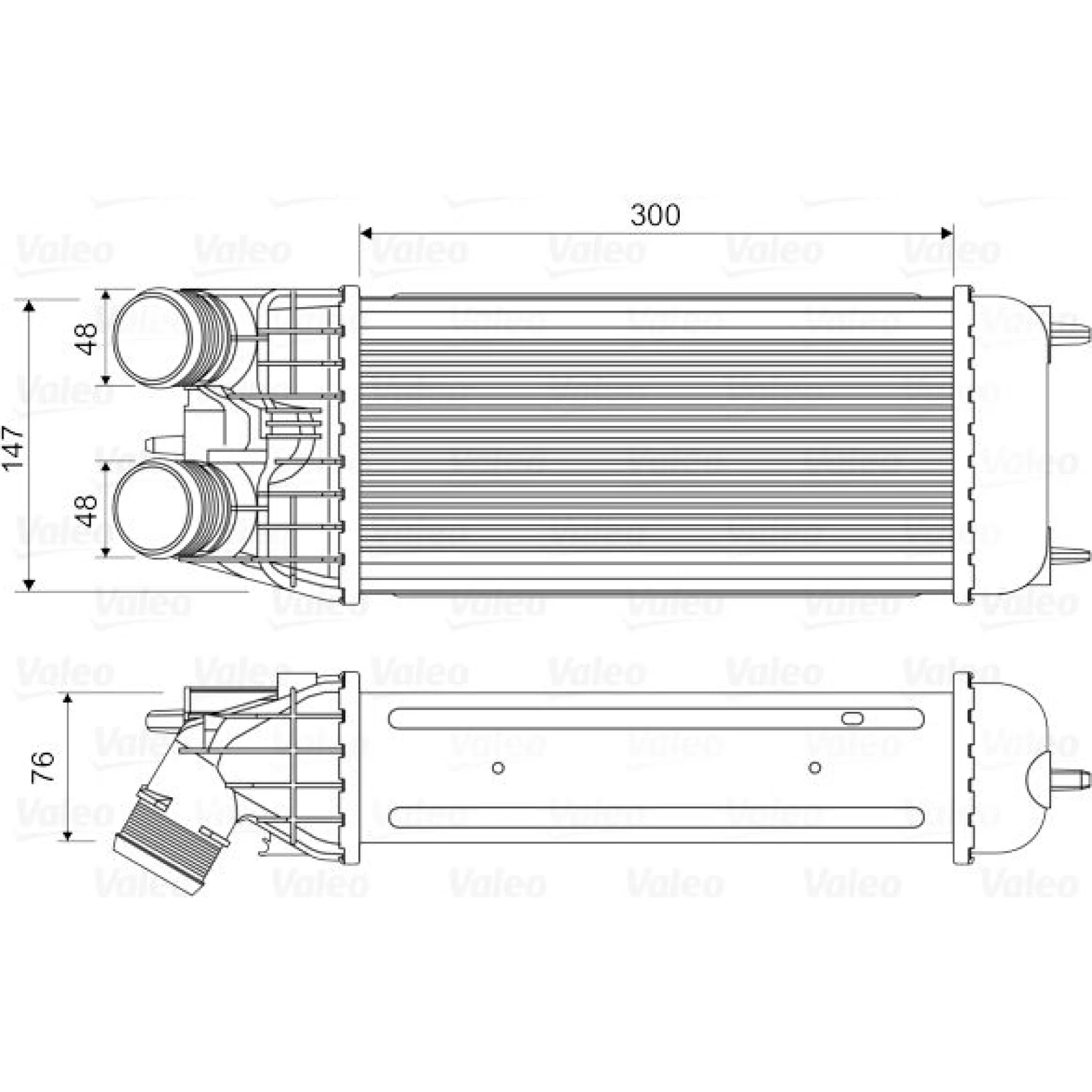 LADELUFTKÜHLER VAL818547