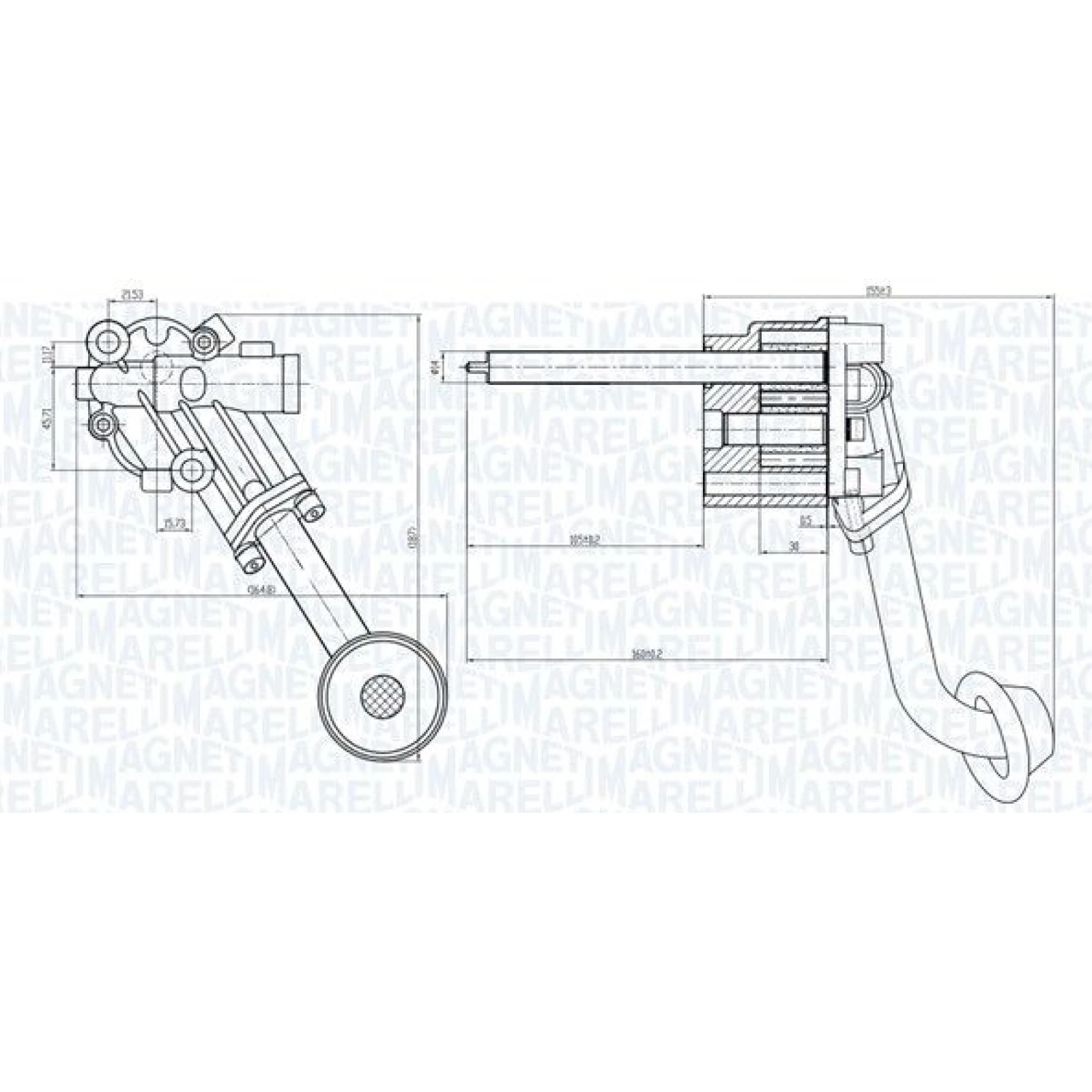 MAGNETI MARELLI Ölpumpe 351516000036