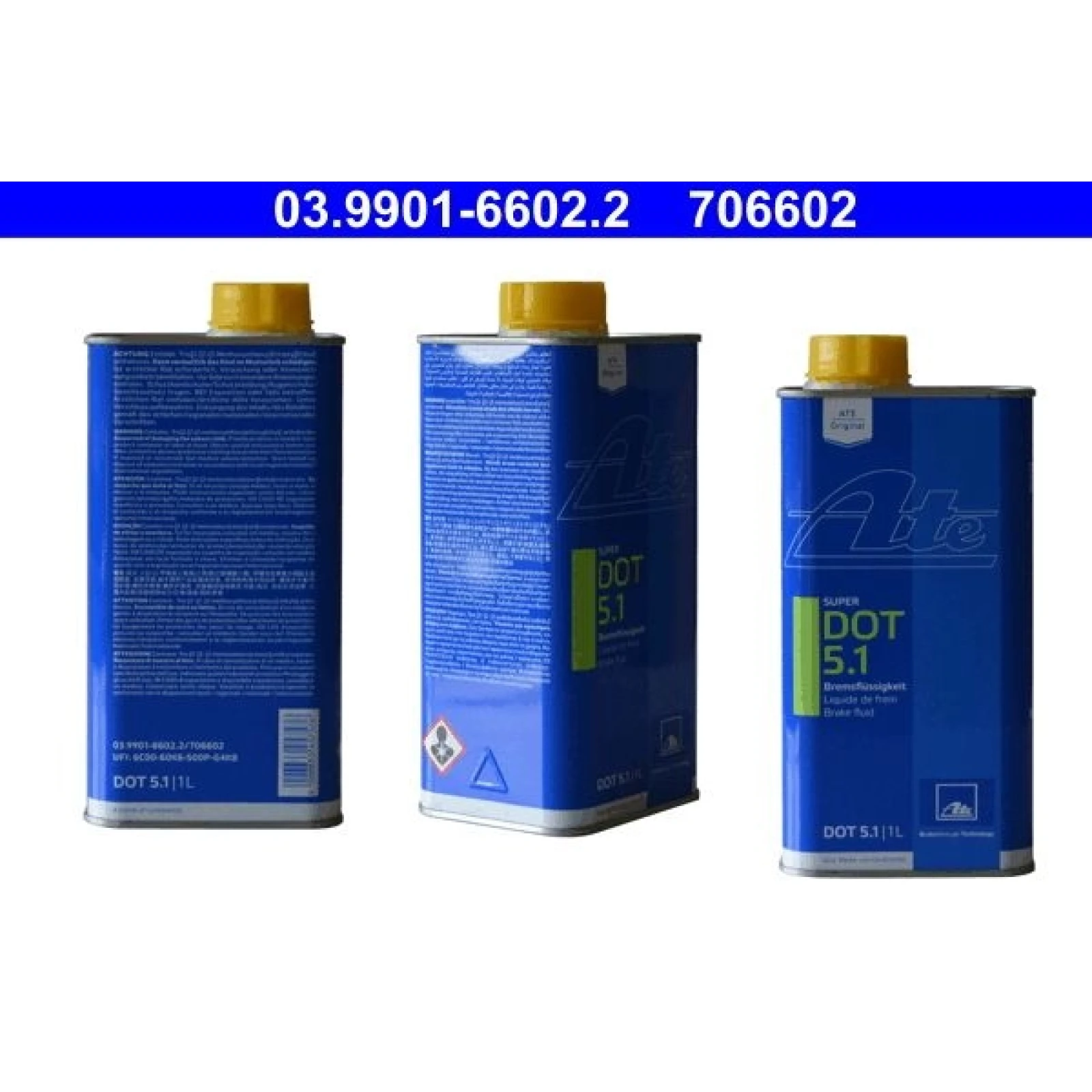 Bremsflüssigkeit Super DOT 5.1 1L 03.9901-6602.2