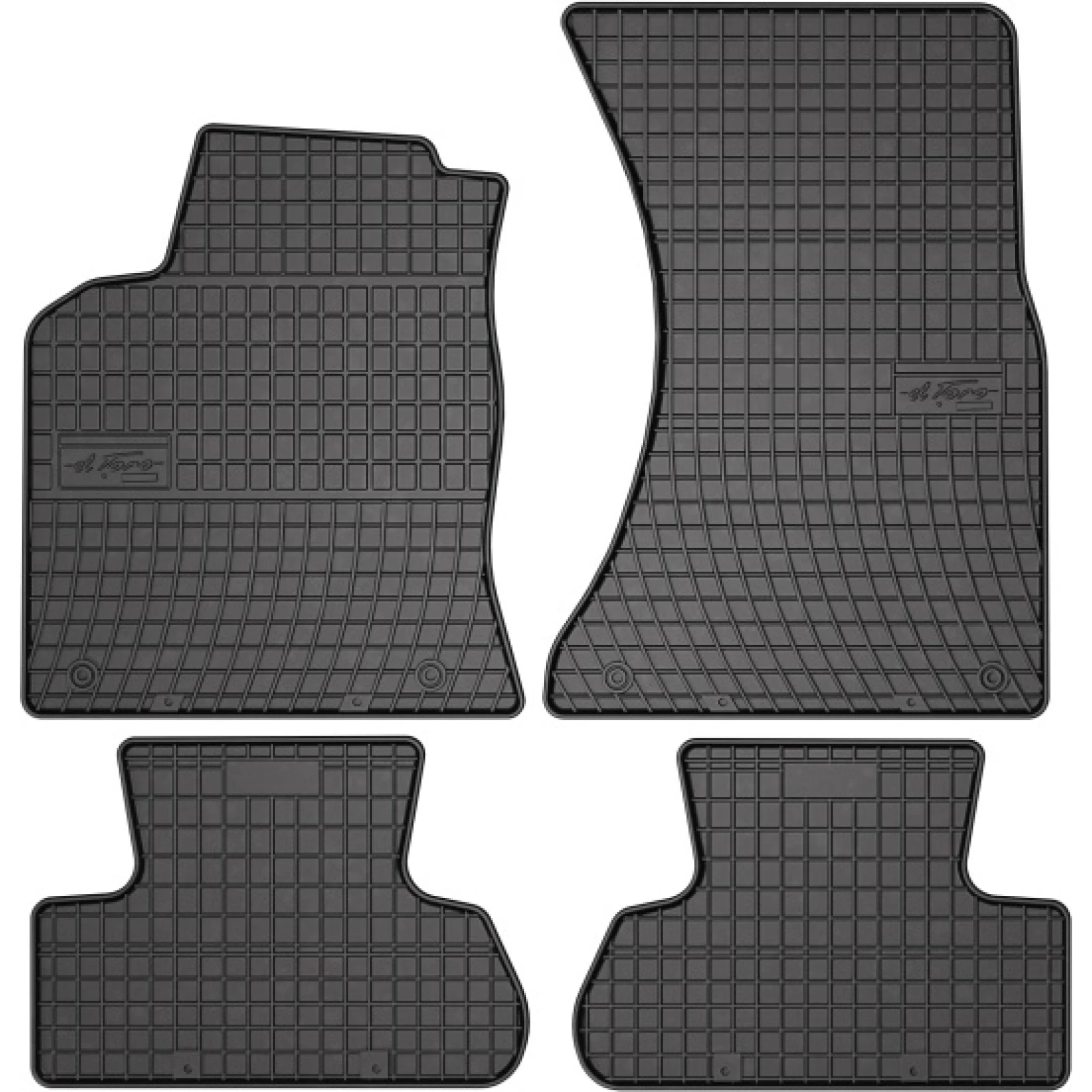 Passgenaue Kofferraummatte Gummimatten Audi Q5 2008 0725