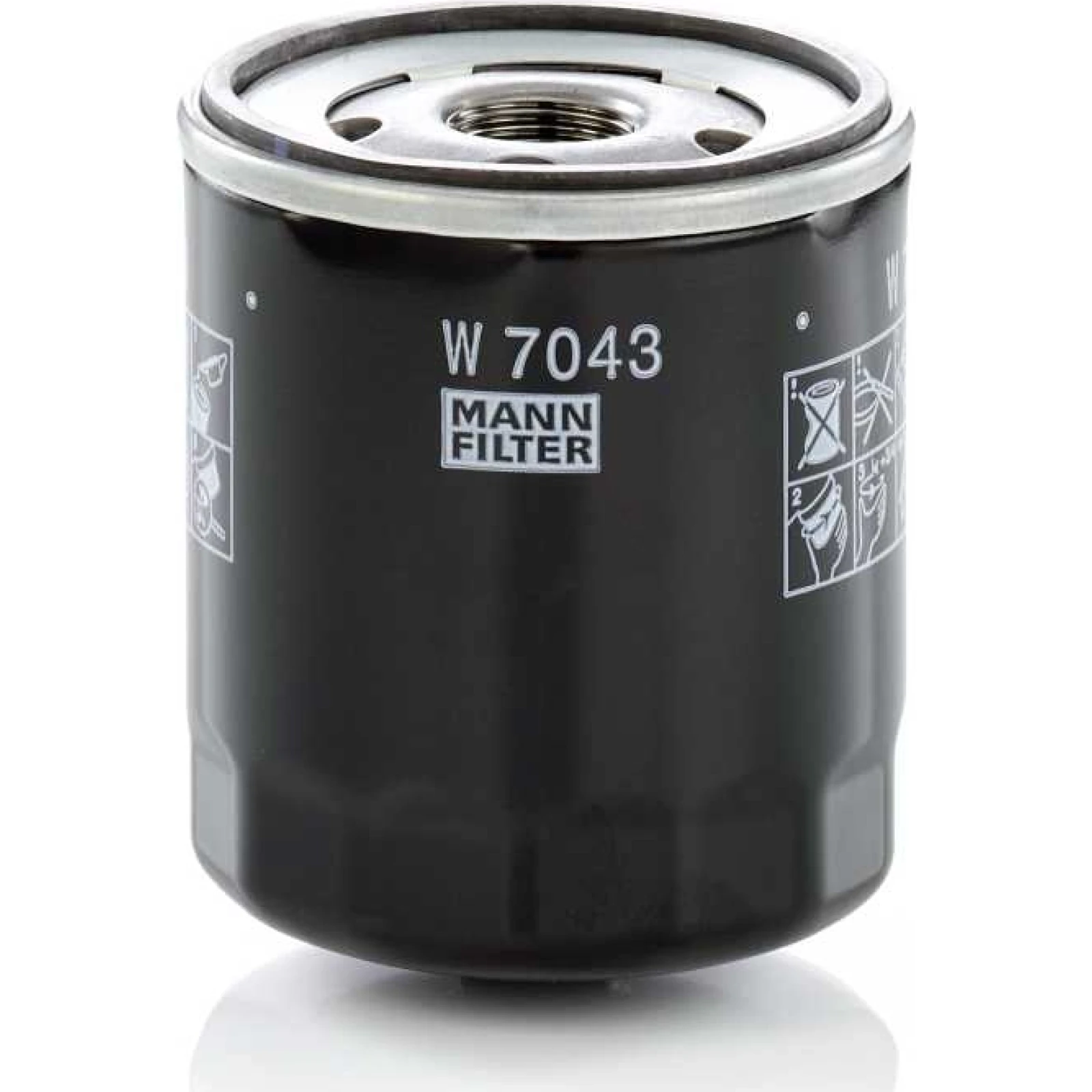 Mann & Hummel Ölfilter PKW W 7043
