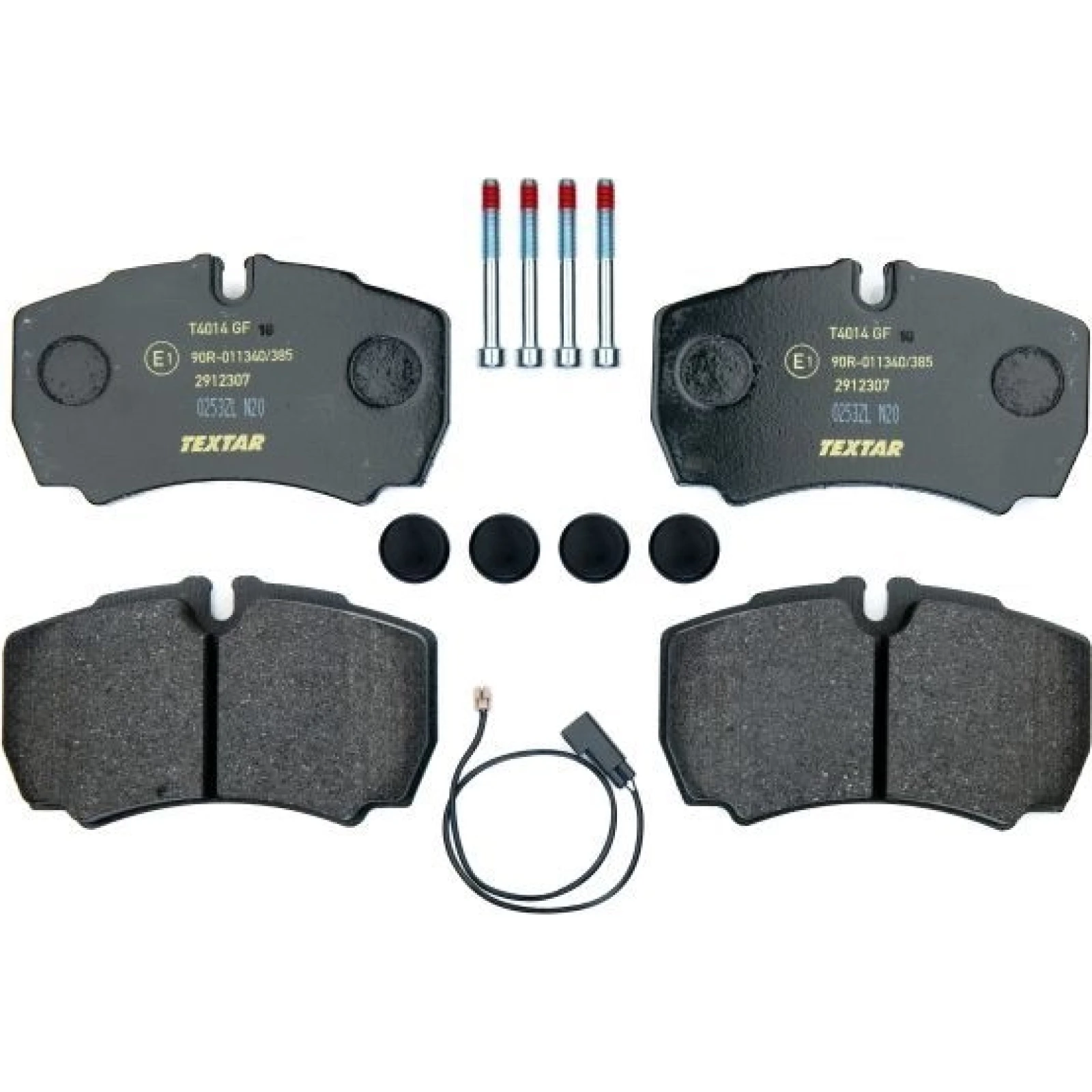 Bremsbelagsatz Ford T. Transit06 – Zulässiges Gesamtgewicht Über 3,5 T 2912307