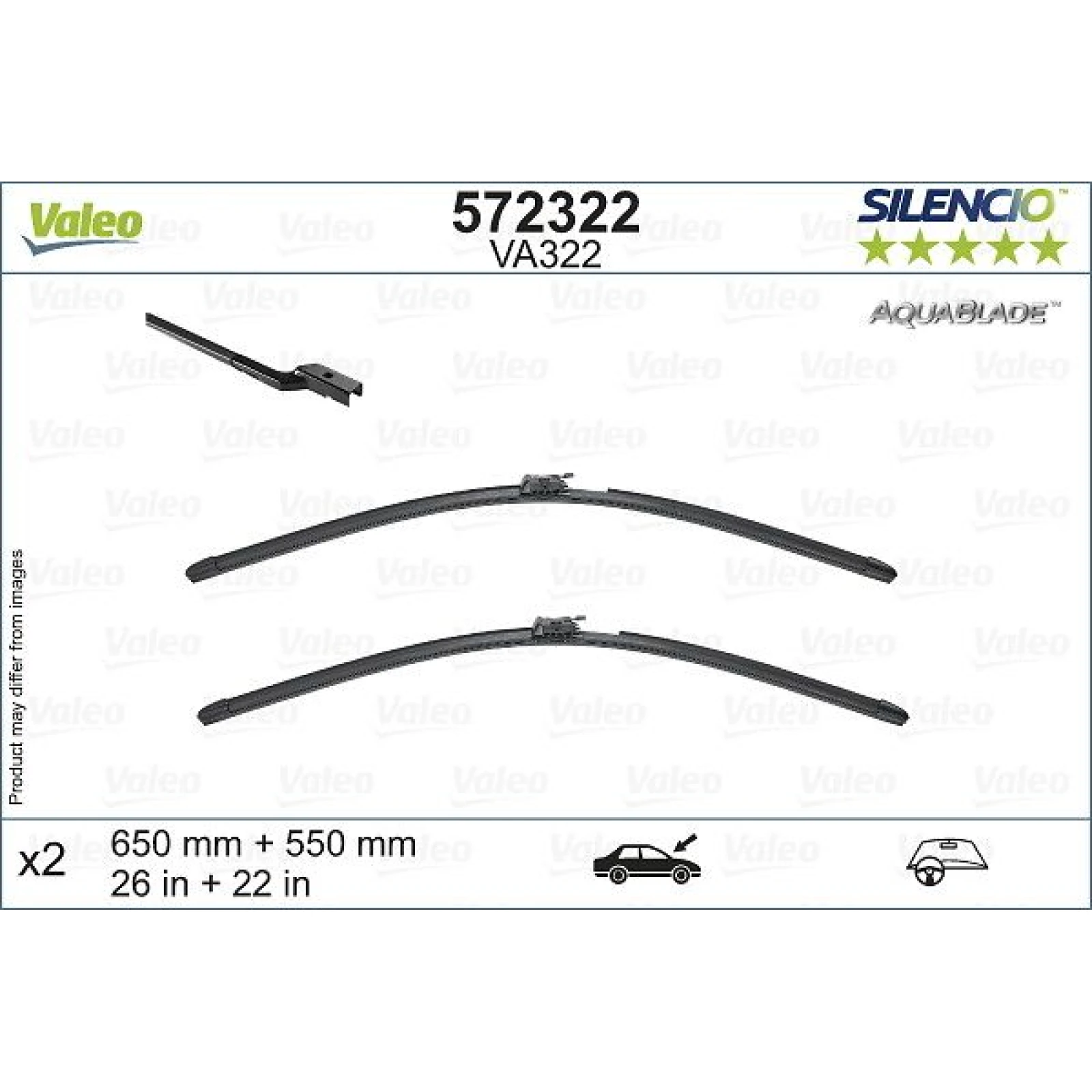 VALEO Scheibenwischer 572322