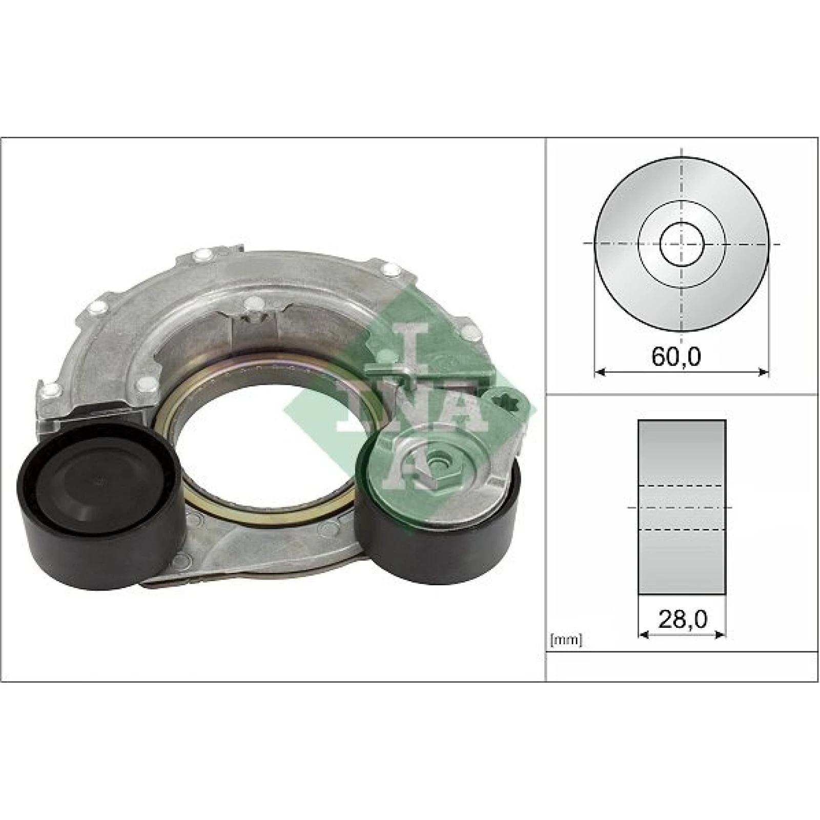 Riemenspanner, Keilrippenriemen 534 0796 10