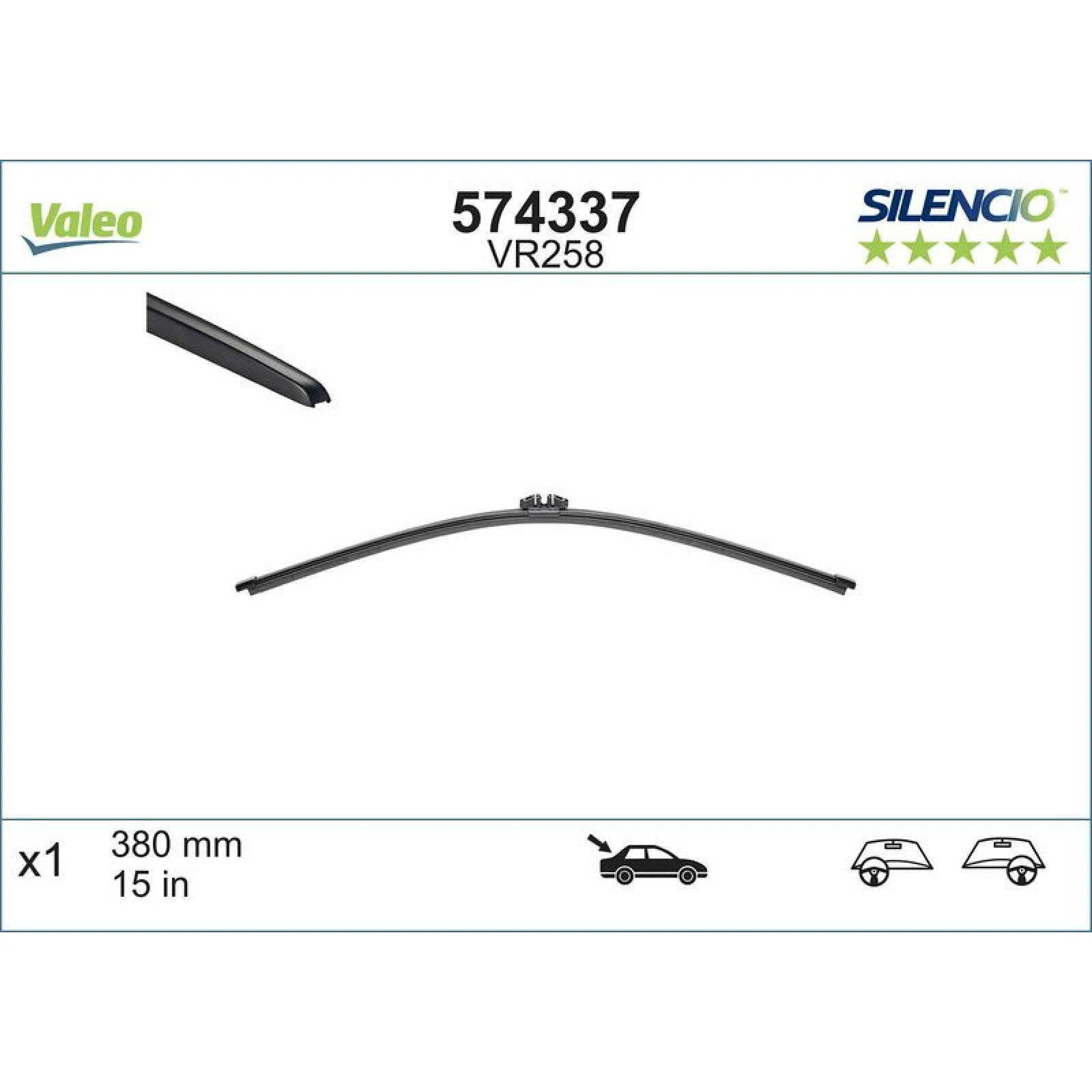 VM258 VALEO Silencio X.TRM HECK 574337