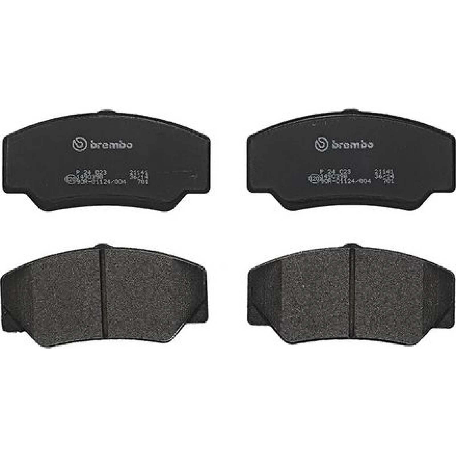 BREMBO Bremsklötze VA P 24 023