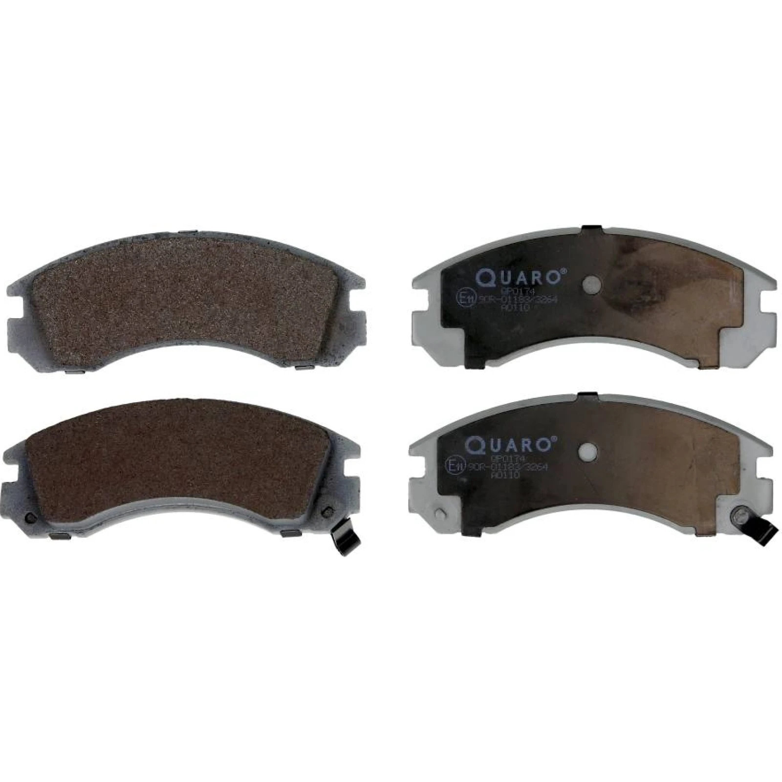 Bremsbelagsatz Mitsubishi P. Galant 97-/Outlander 03-/Pajero 94 QP0174