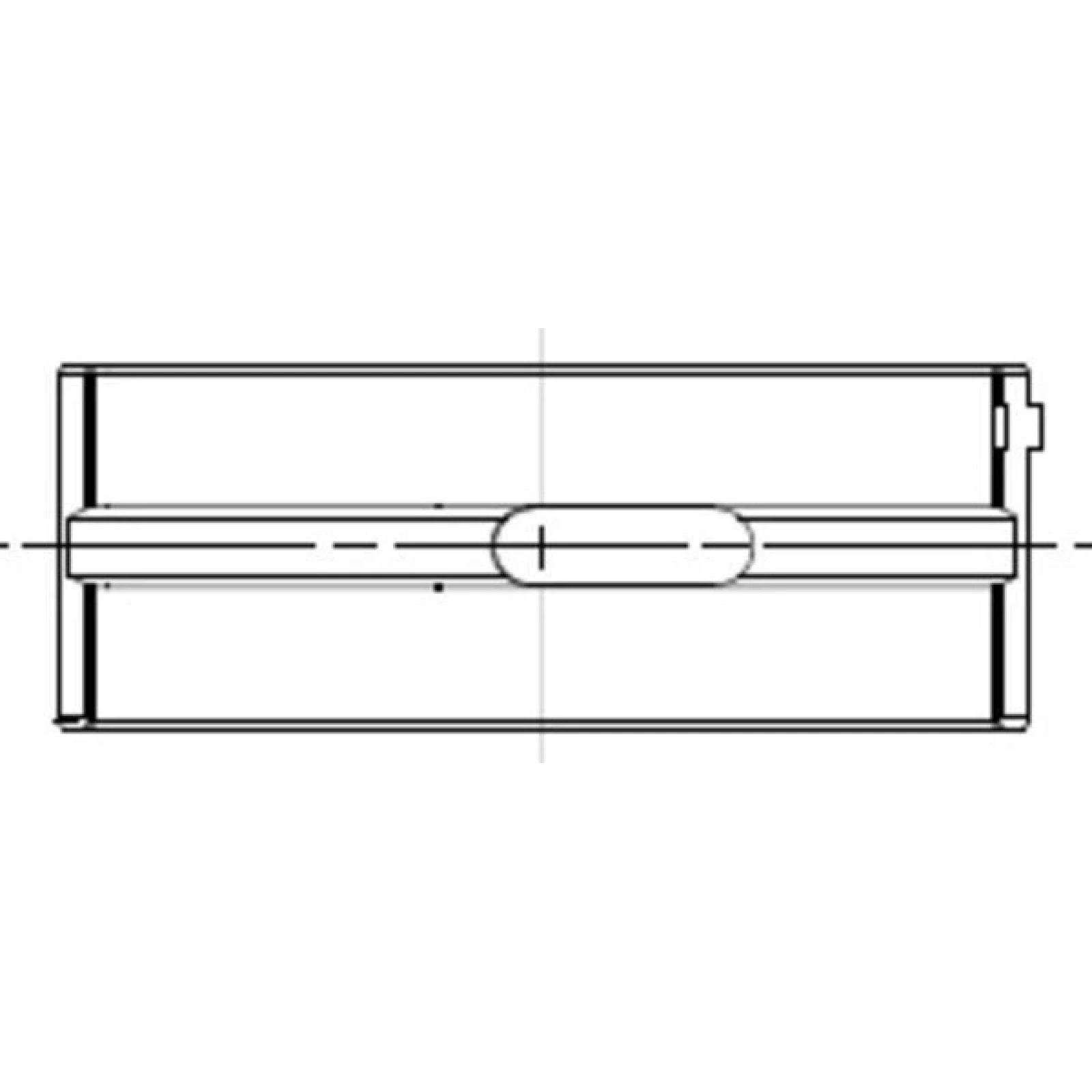 Kurbelwellenlager 001 HL 21956 000