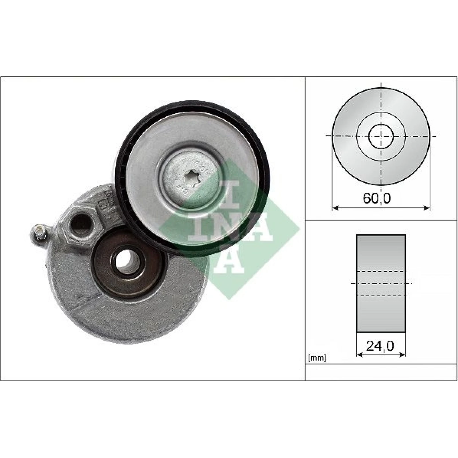Riemenspanner,Keilrippenriemen 534 0728 10