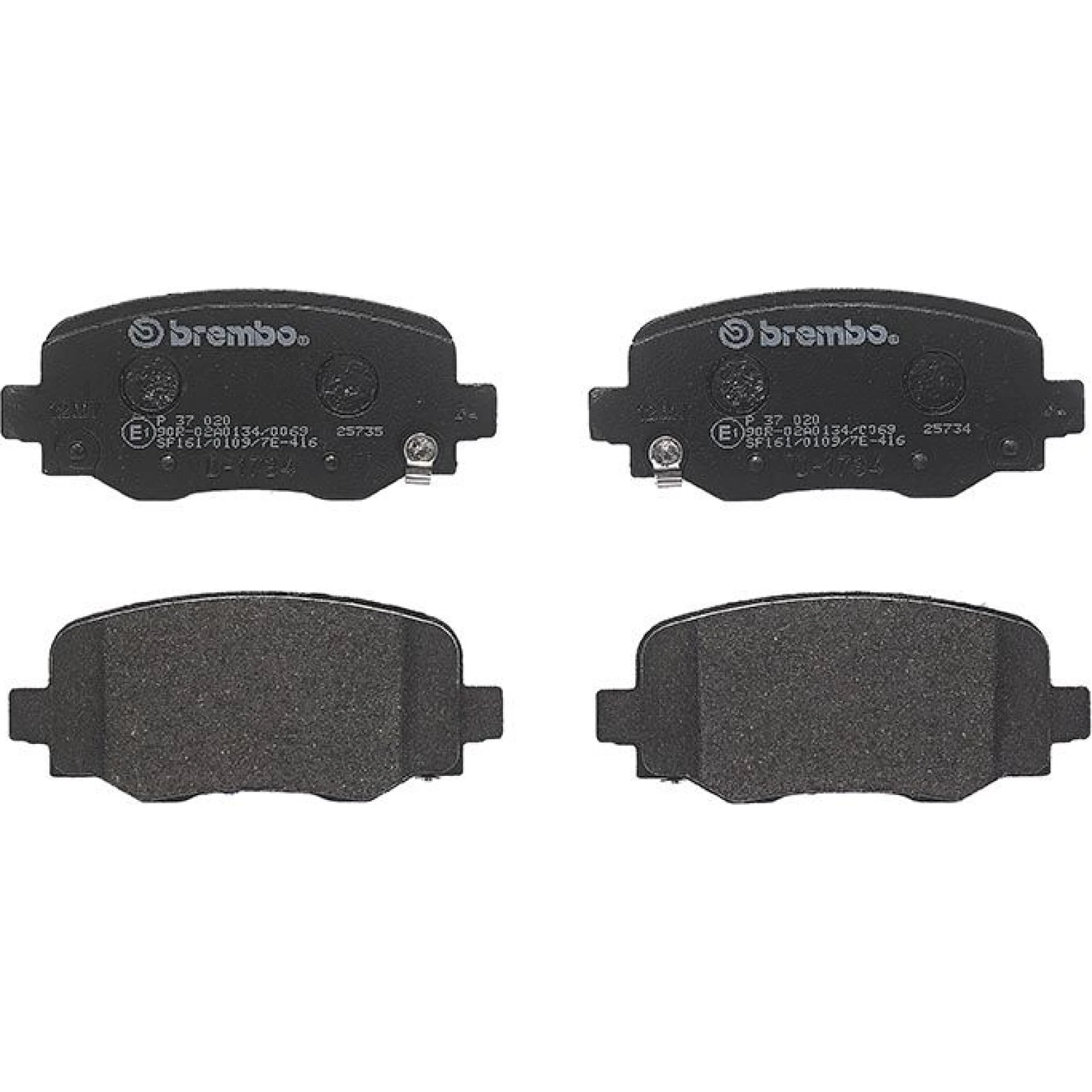 BREMBO Bremsklötze HA P 37 020