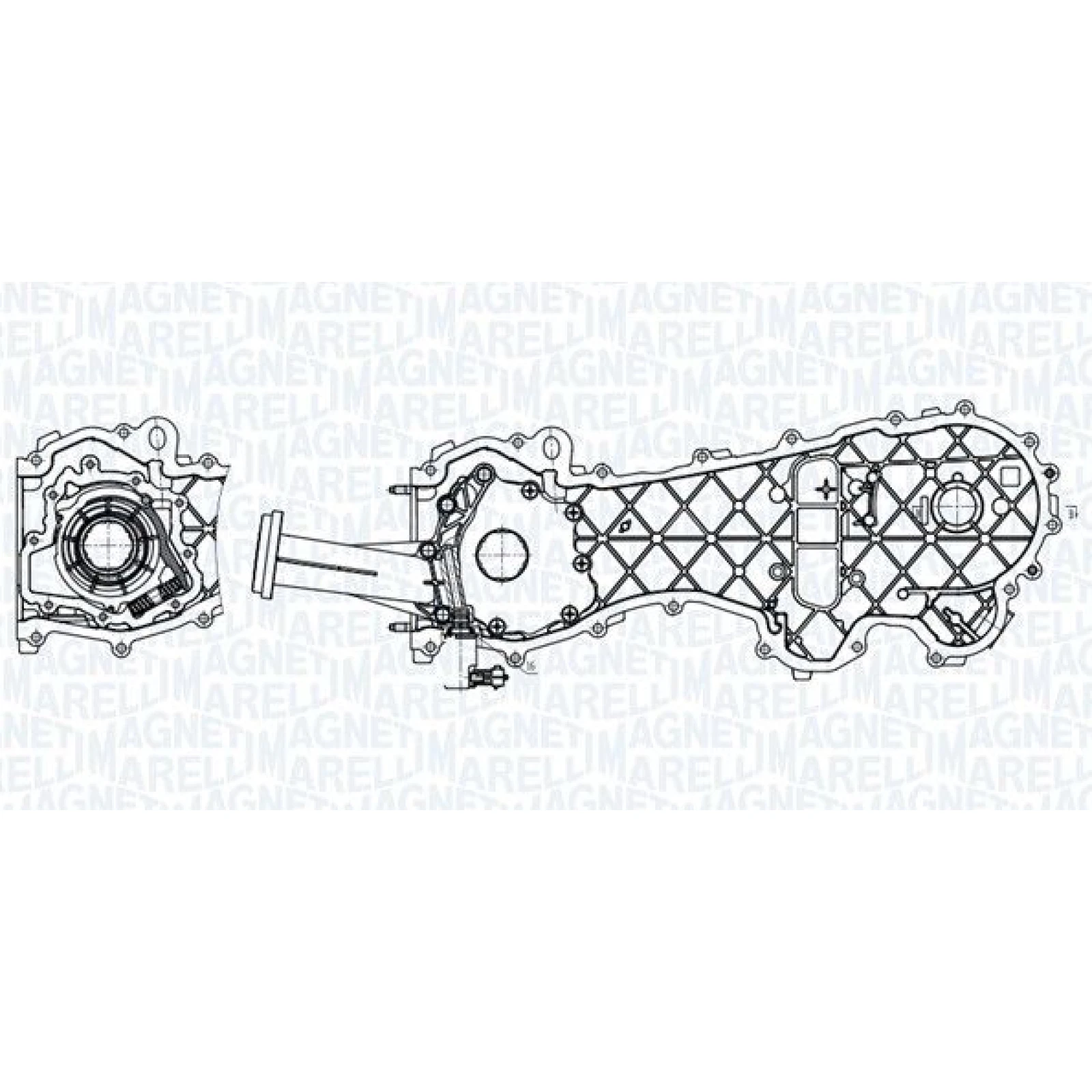 MAGNETI MARELLI Ölpumpe 351516000062