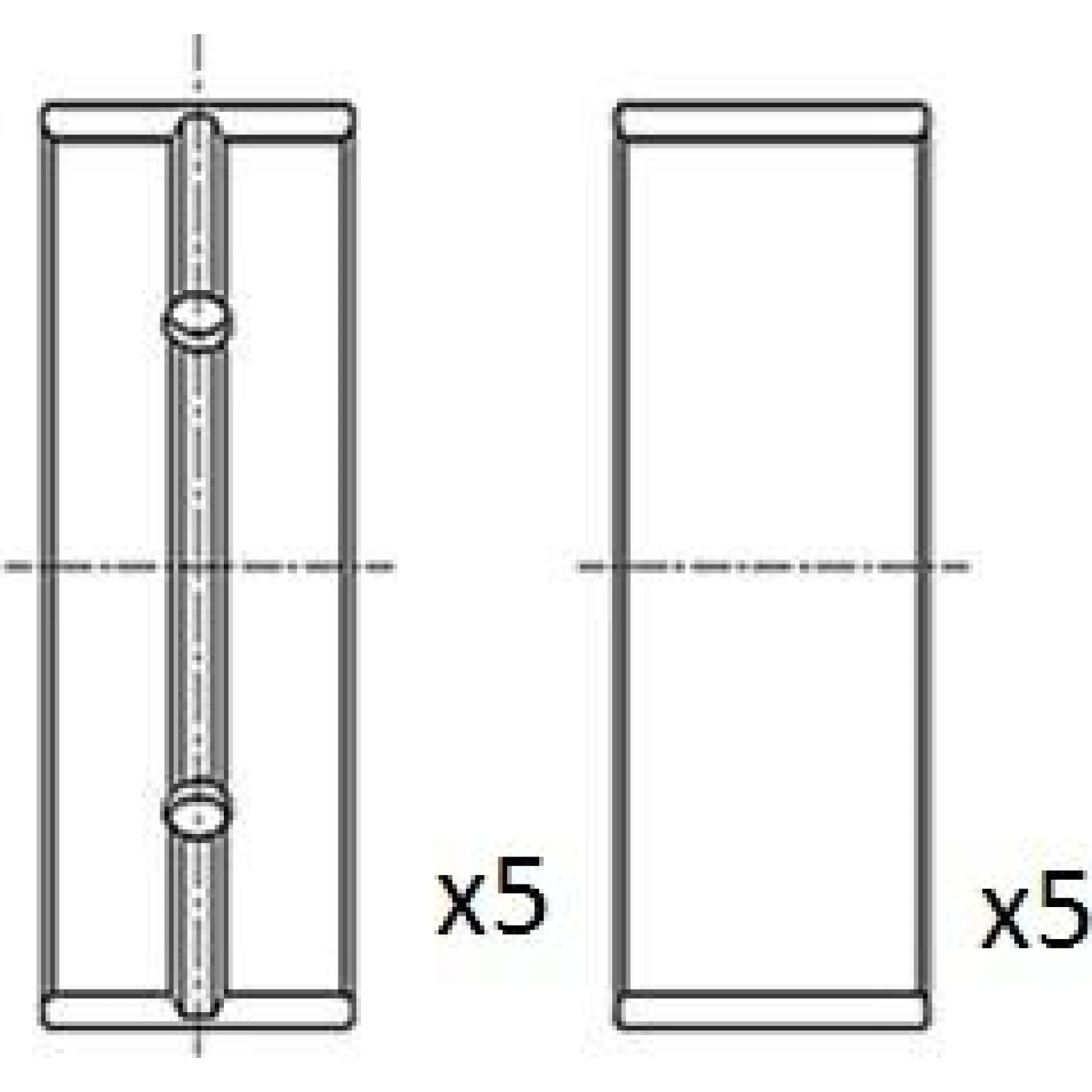 FAI AutoParts Kurbelwellenlager BM1045-STD