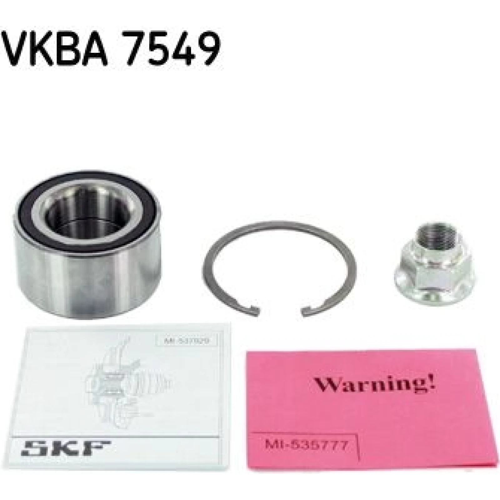 Radlagersatz VA VKBA 7549