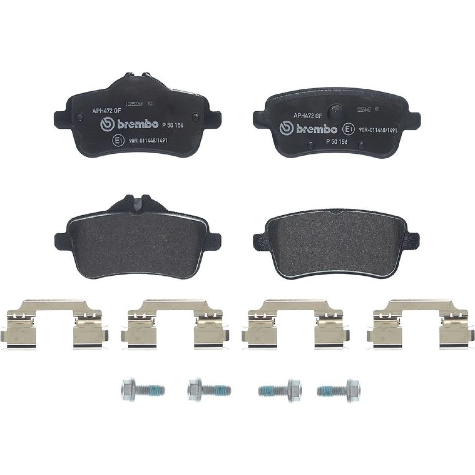 BREMBO Bremsklötze HA P 50 156