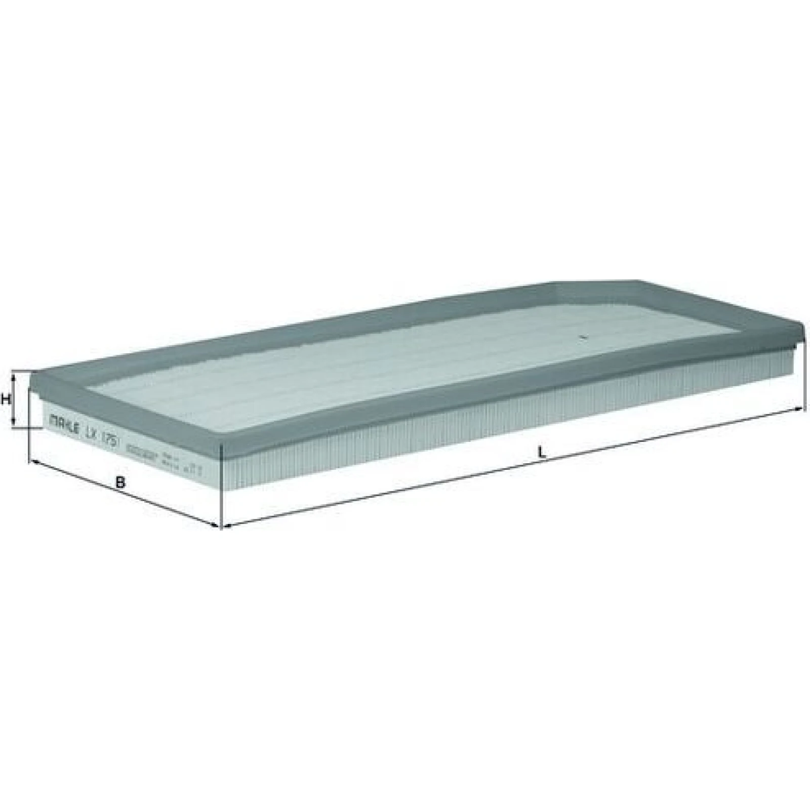 MAHLE Luftfilter LX 1751