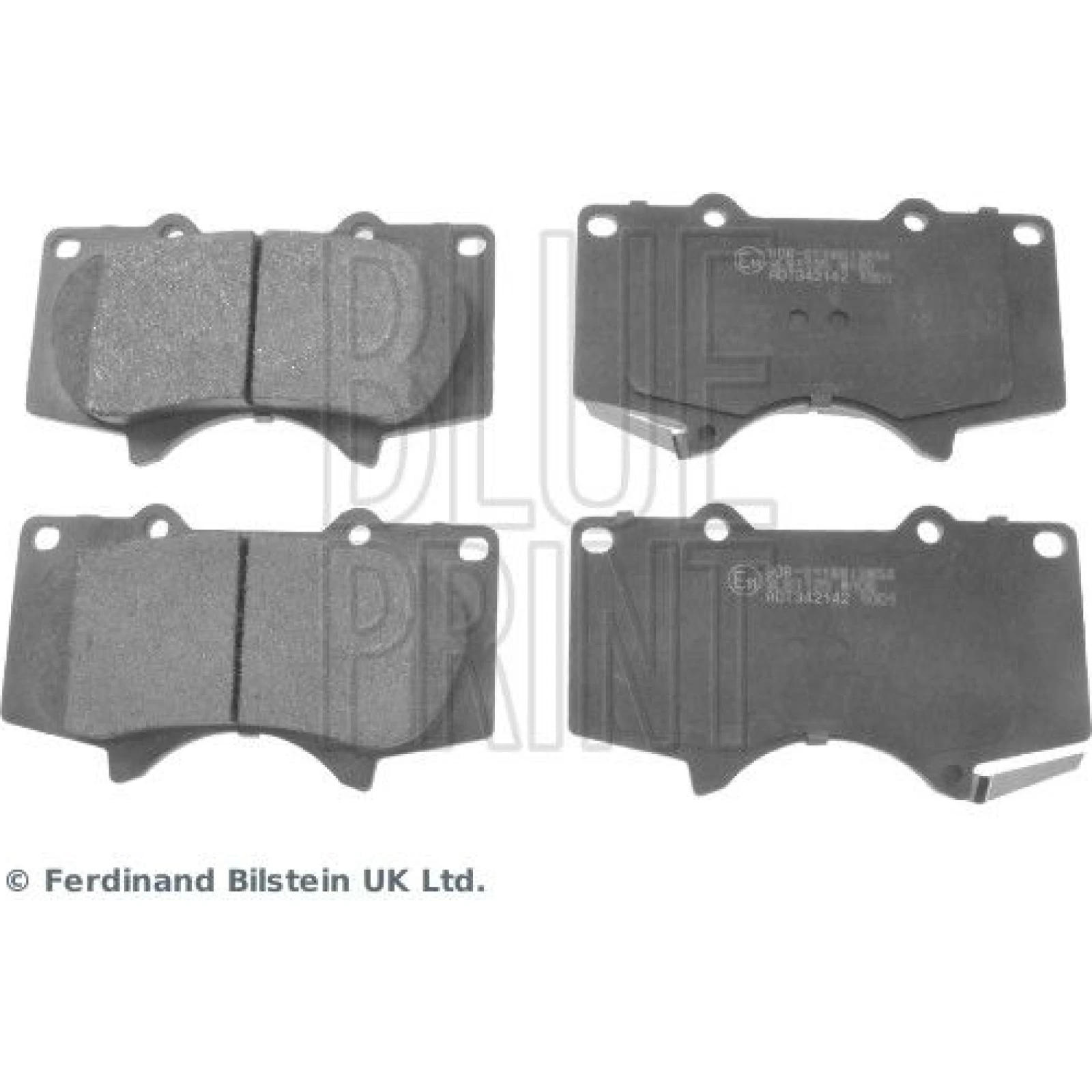 Bremsbelagsatz Toyota P. Land Cruiser 3.0D-4D/4.0 V6 Vvt-I 02 ADT342142