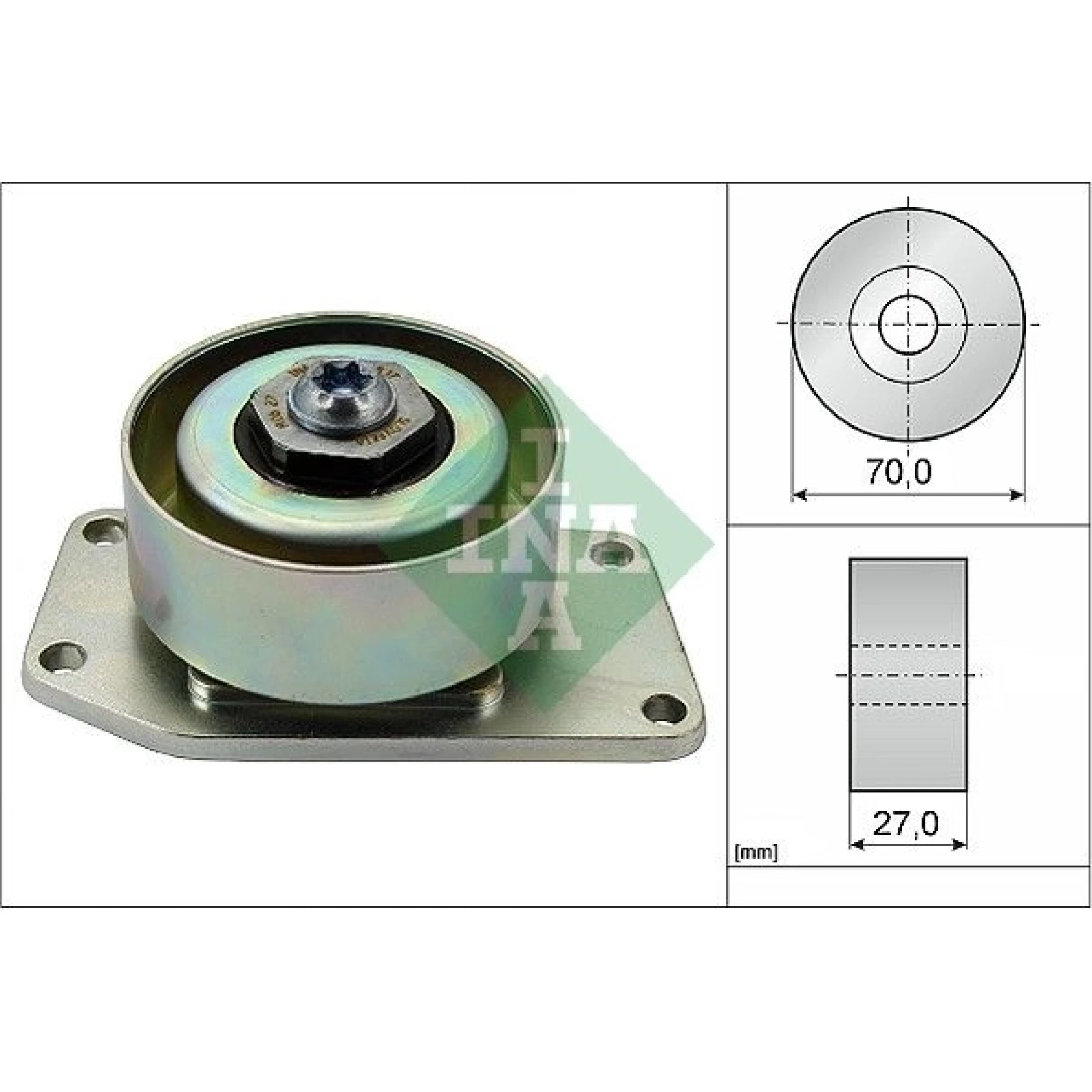 Spannrolle, Keilrippenriemen 531 0306 10