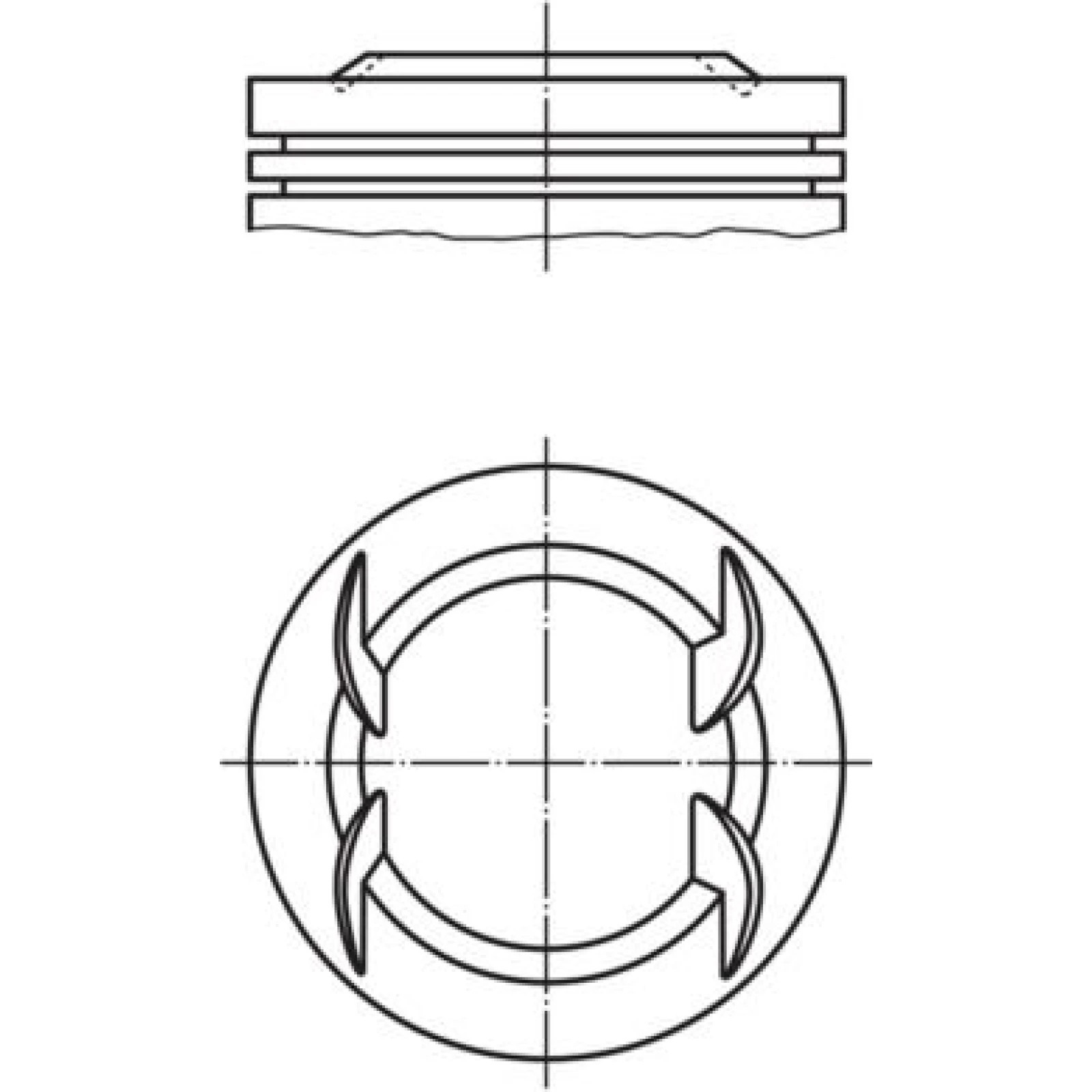 MAHLE Kolben 011 PI 00111 000