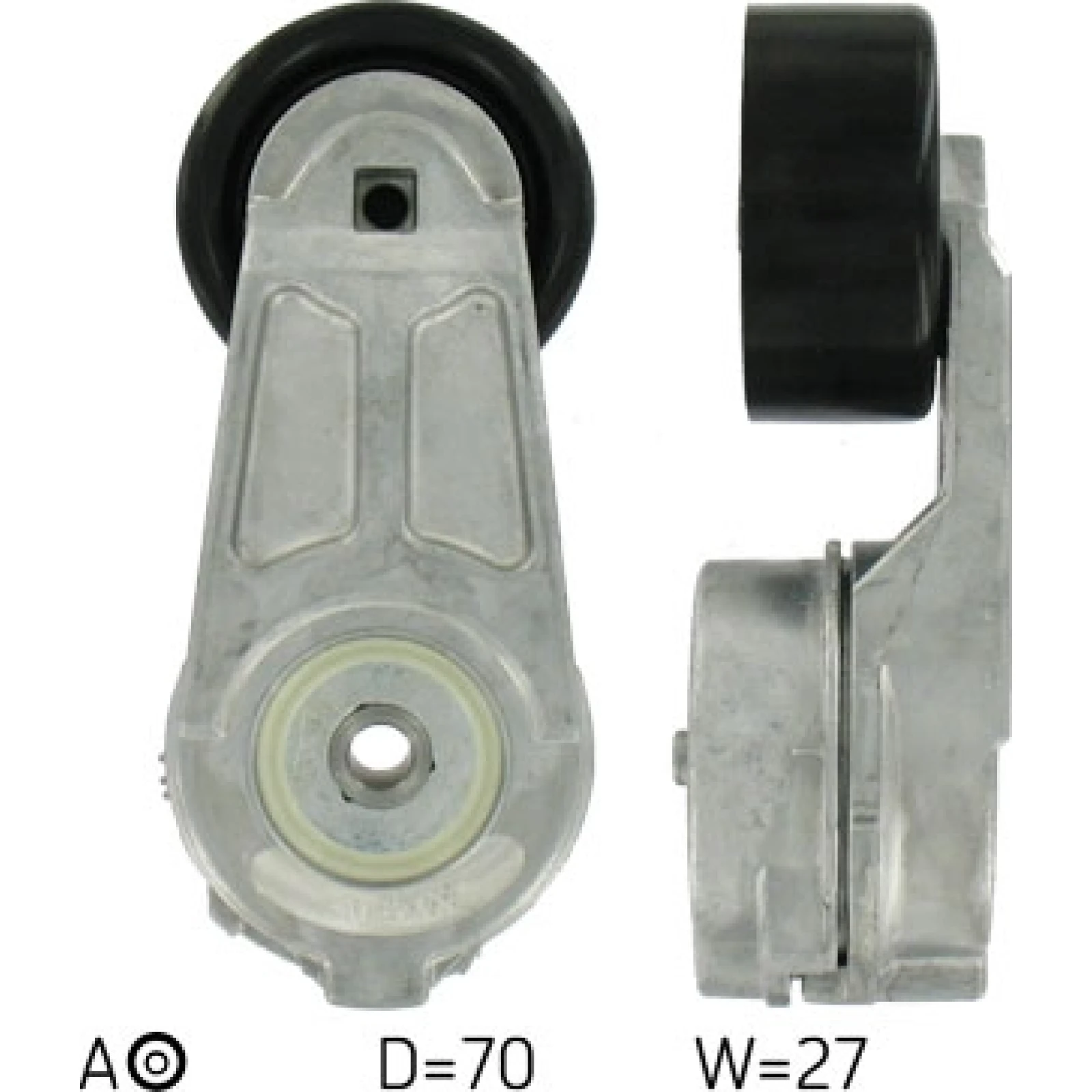 SKF Keilrippenriemen-Spannrolle VKM 31066