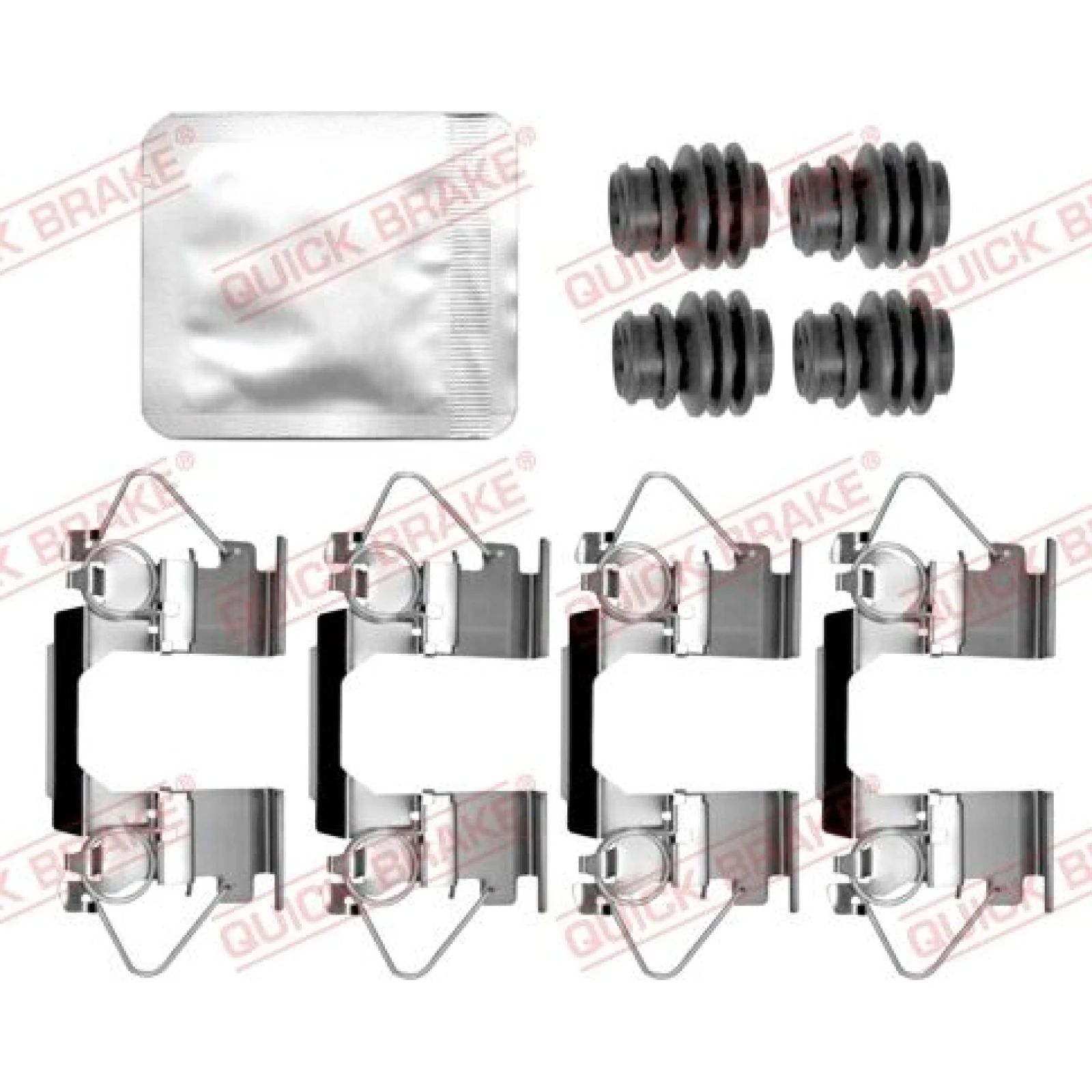 Quick Brake Zusatzsatz für Scheibenbremsbeläge 109-0091
