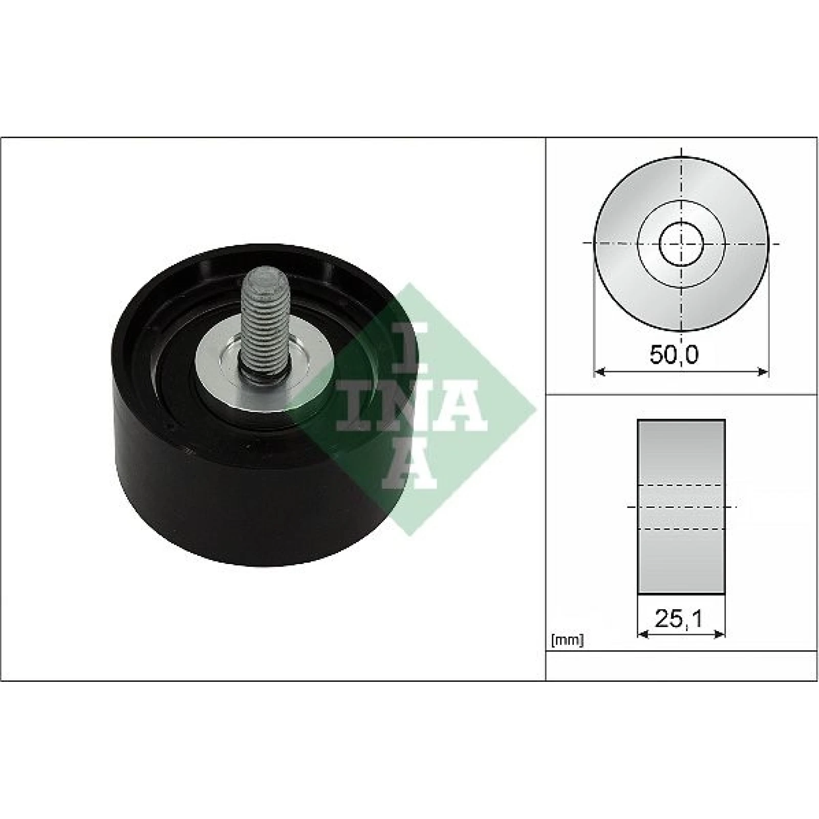 UMLENK-/FÜHRUNGSROLLE, ZAHNRIEMEN 532092710