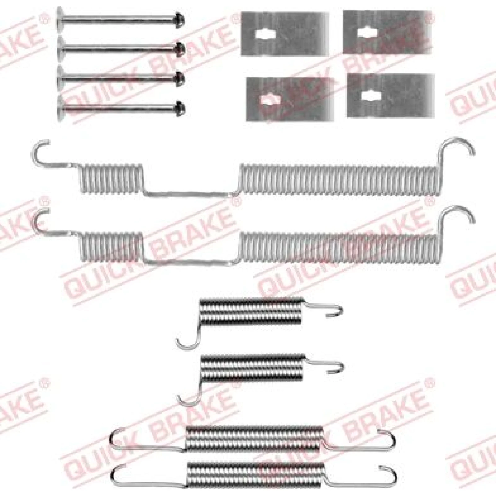 Quick Brake Montagesatz für Bremsbacken 105-0844