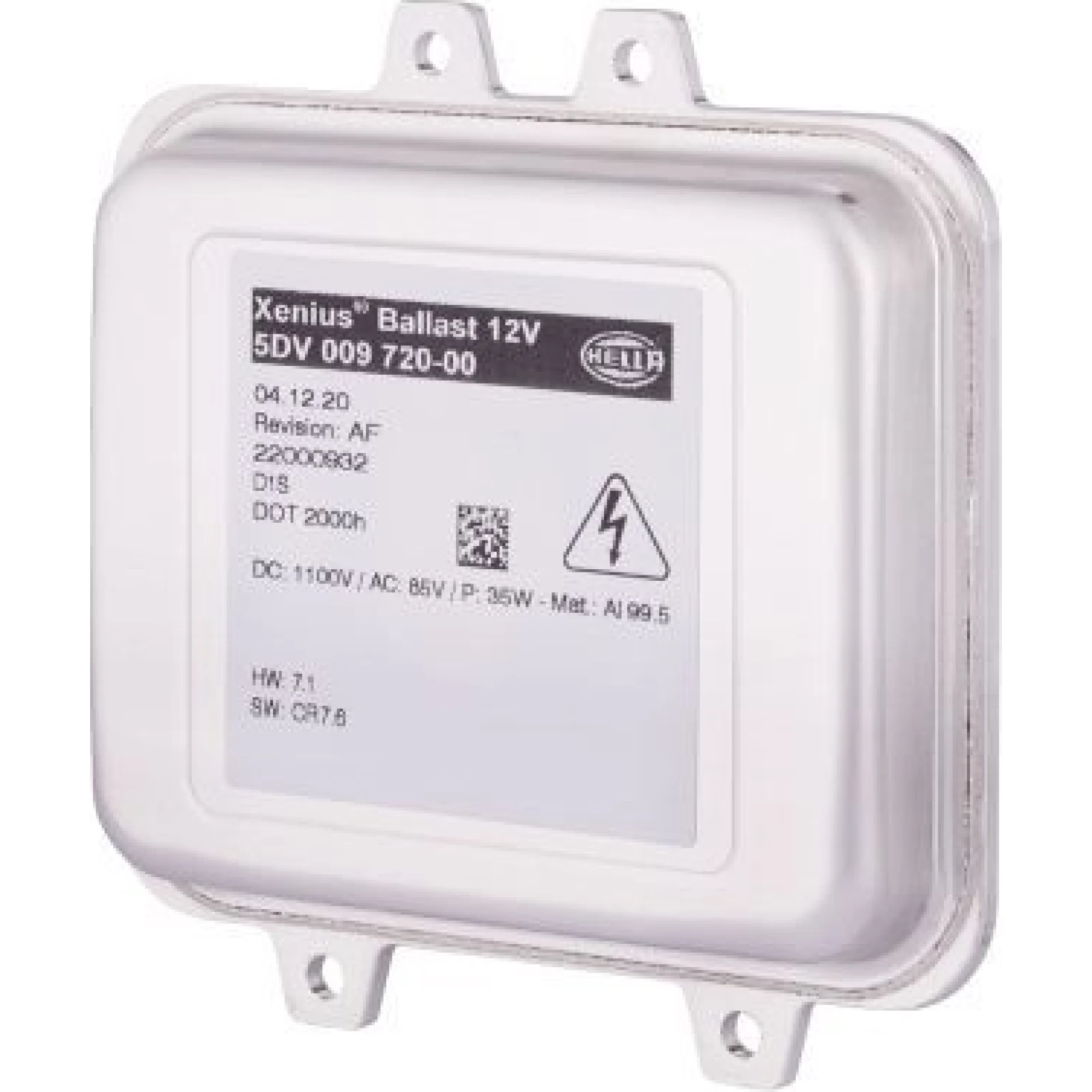 XENON-VORSCHALTGERÄT HELLA PQ 4619,599,11