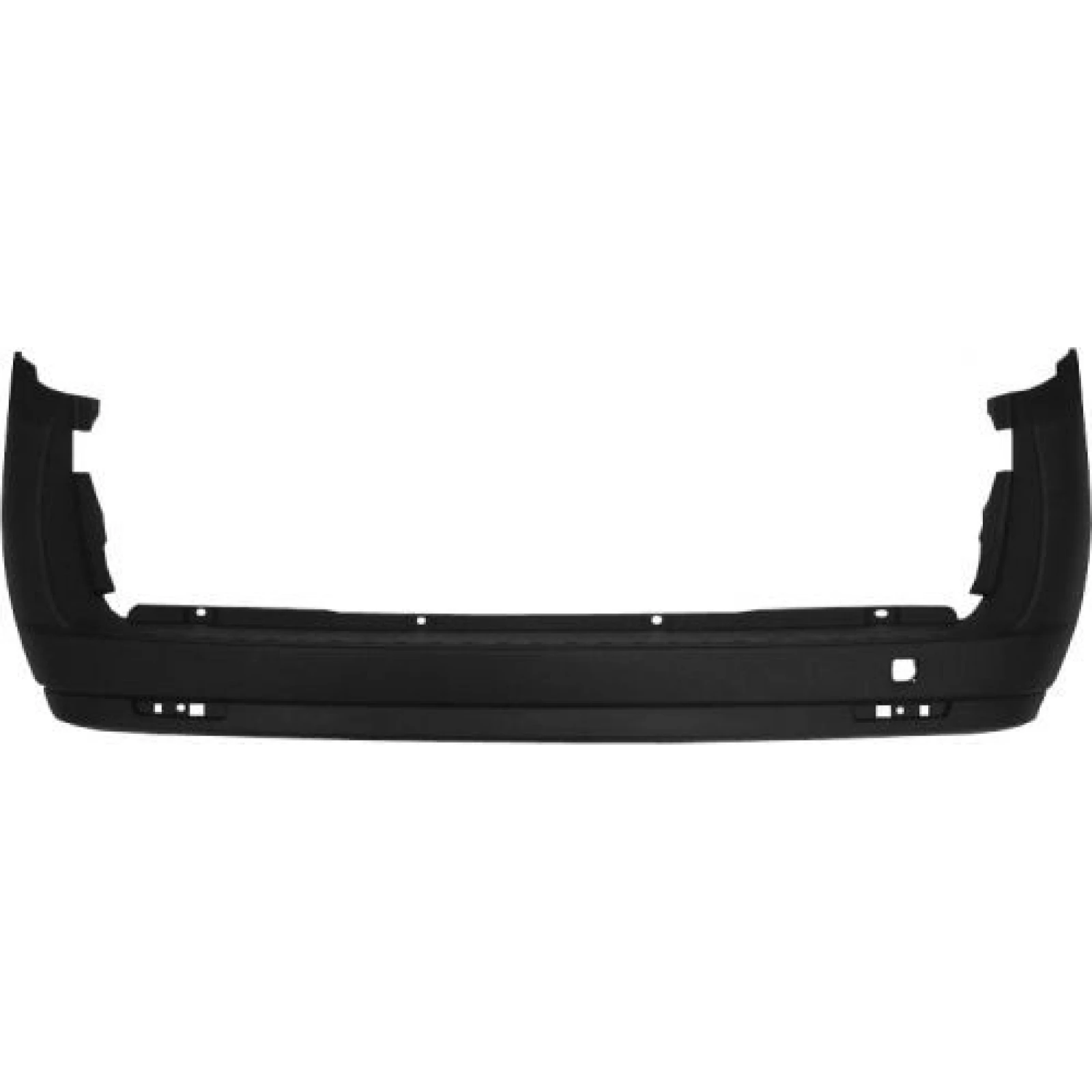 Stoßstange hinten schwarz ohne parksensoren Premium Quality 2525,353,1