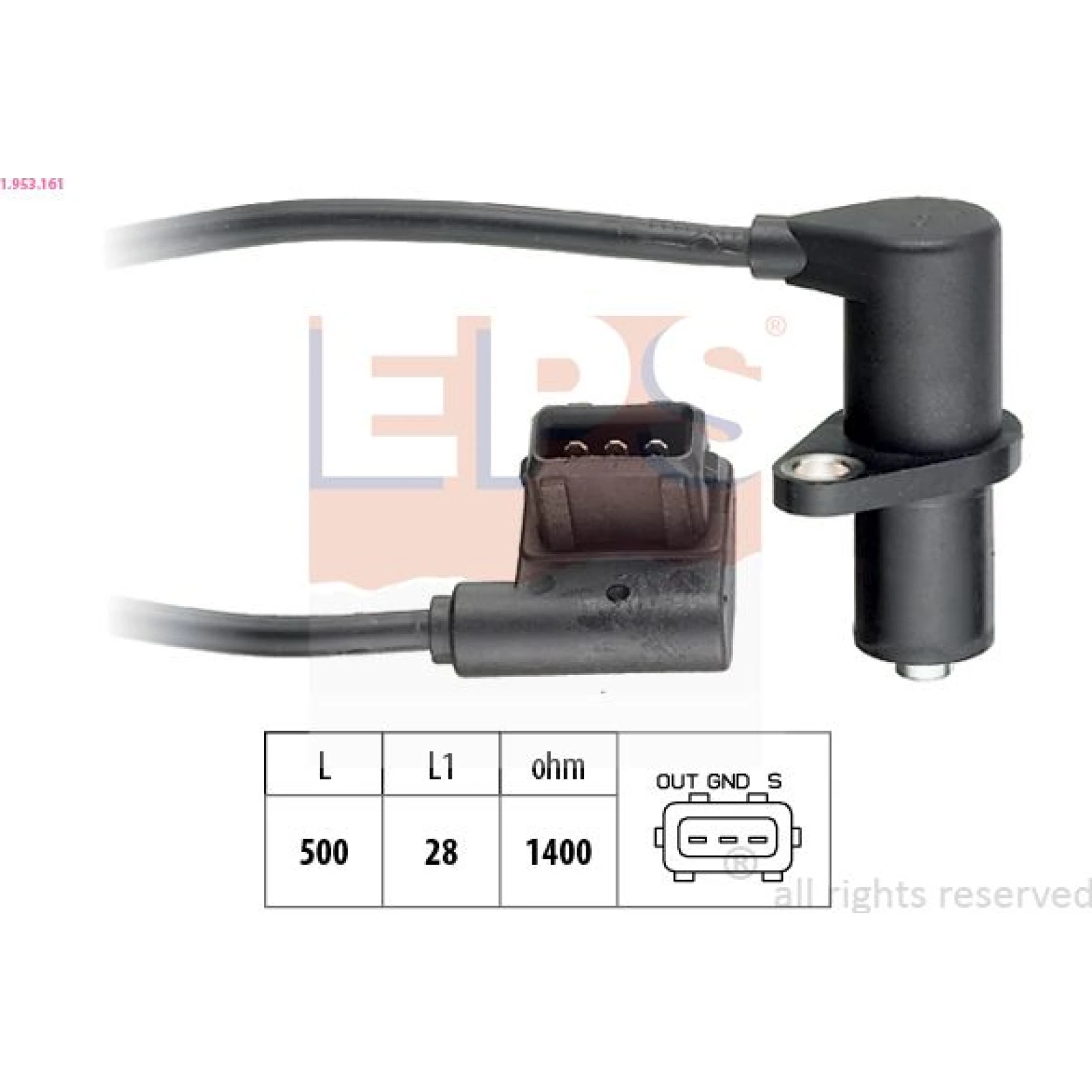Sensor, Nockenwellenposition 1.953.161