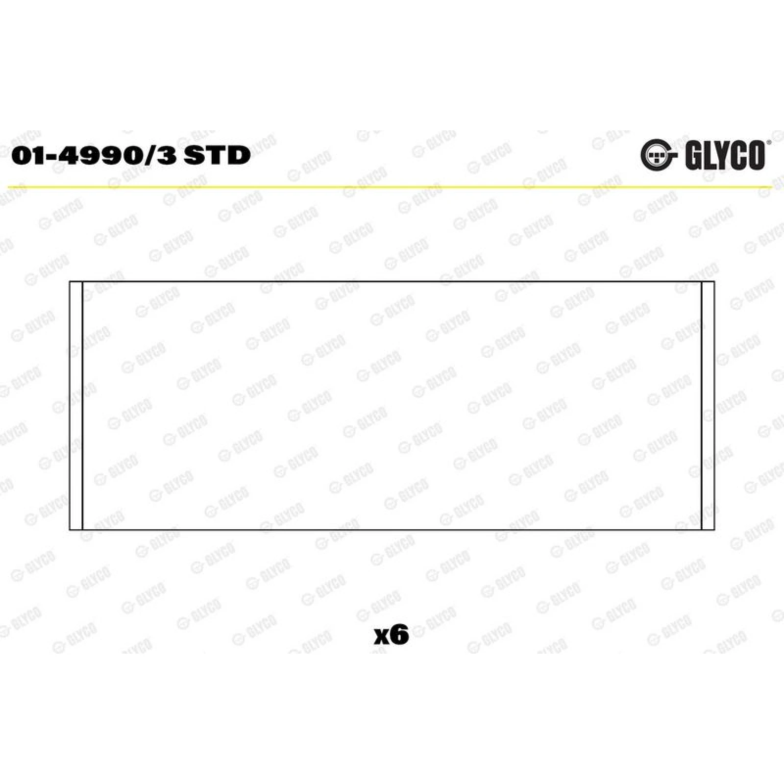 PLEUELLAGER 01-4990/3 STD