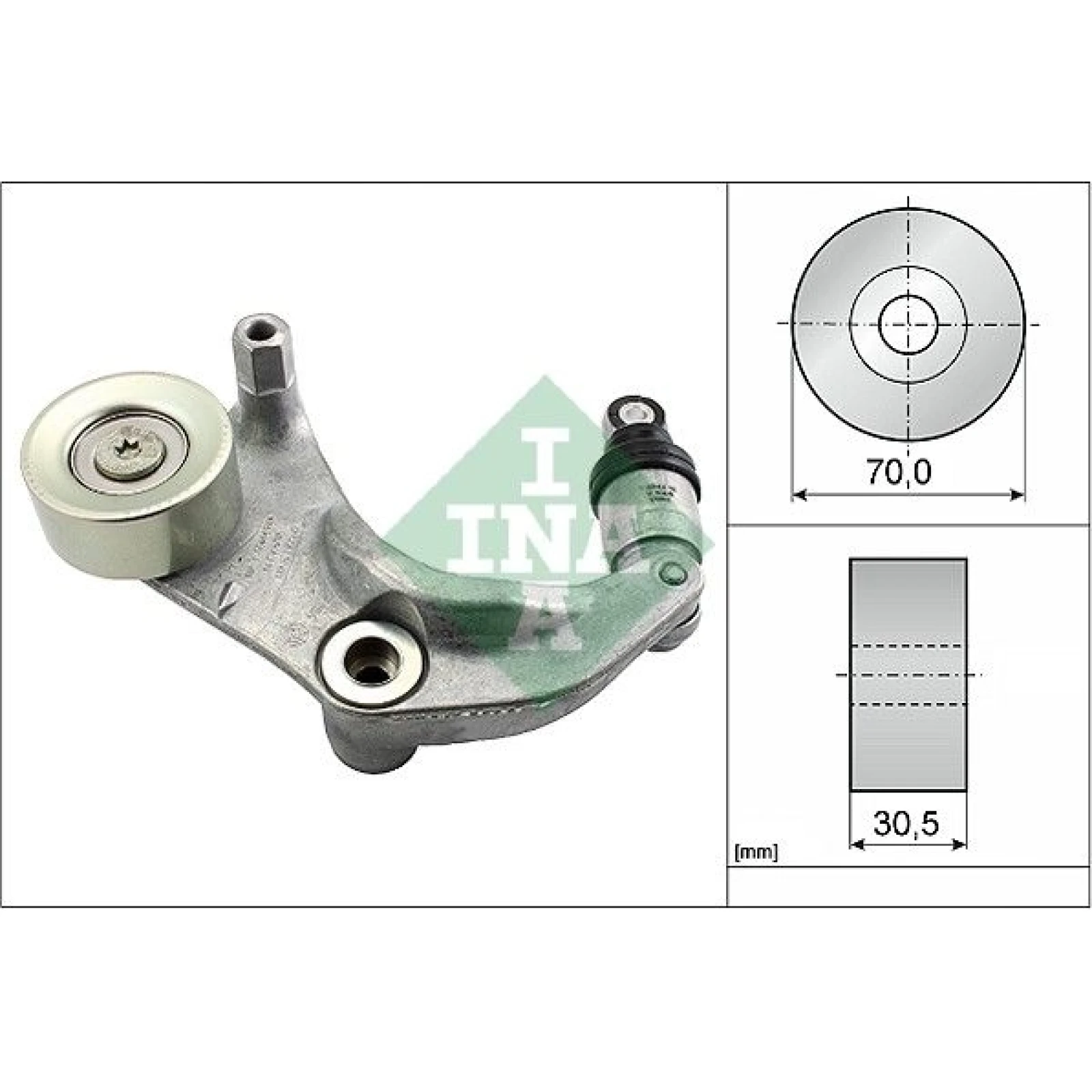 Spannarm, Keilrippenriemen 534 0316 10