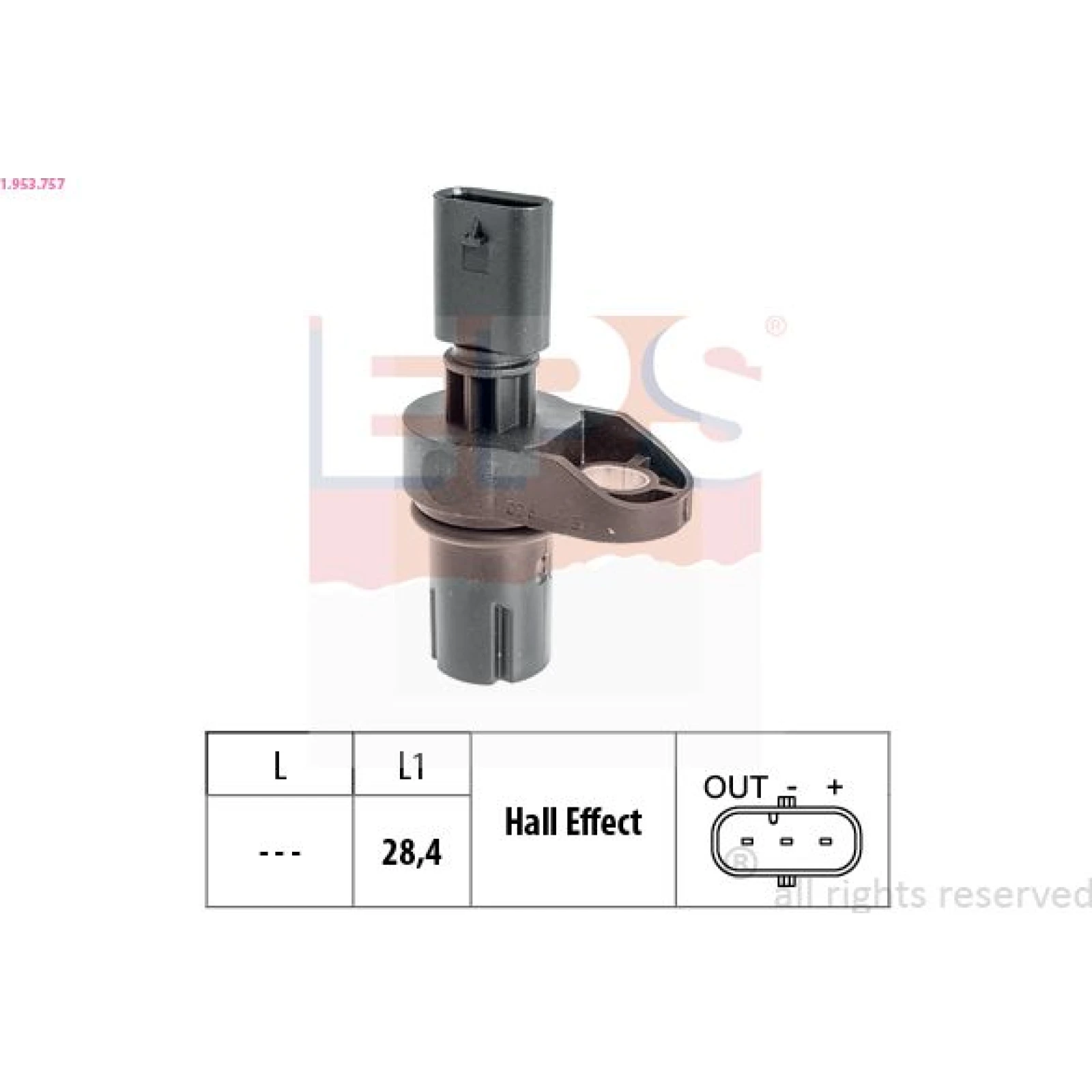 Sensor, Nockenwellenposition 1.953.757