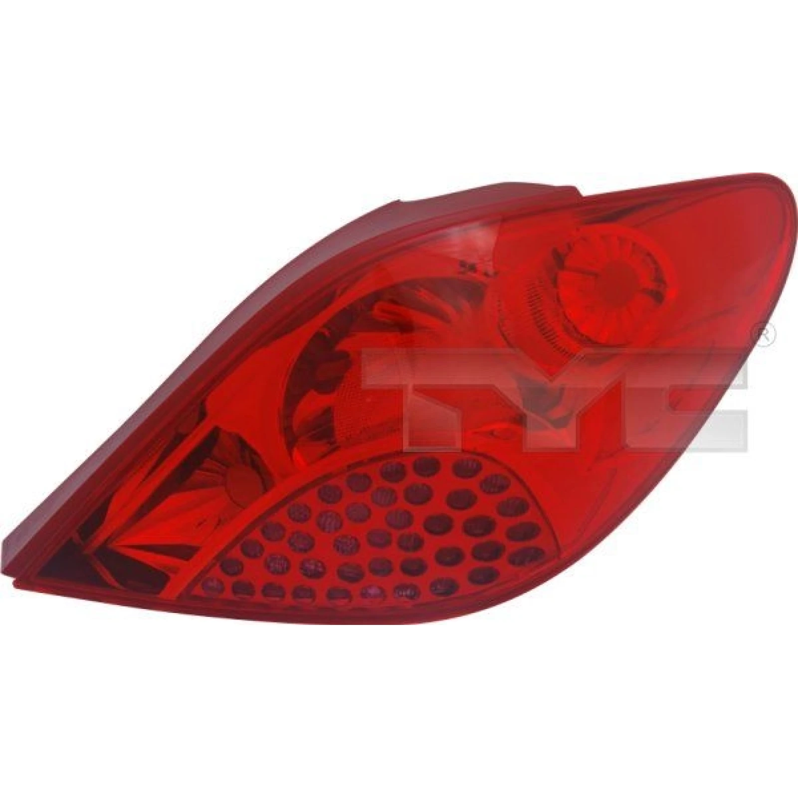 Heckleuchte R O K-PLATTE ROT 4822,659,1