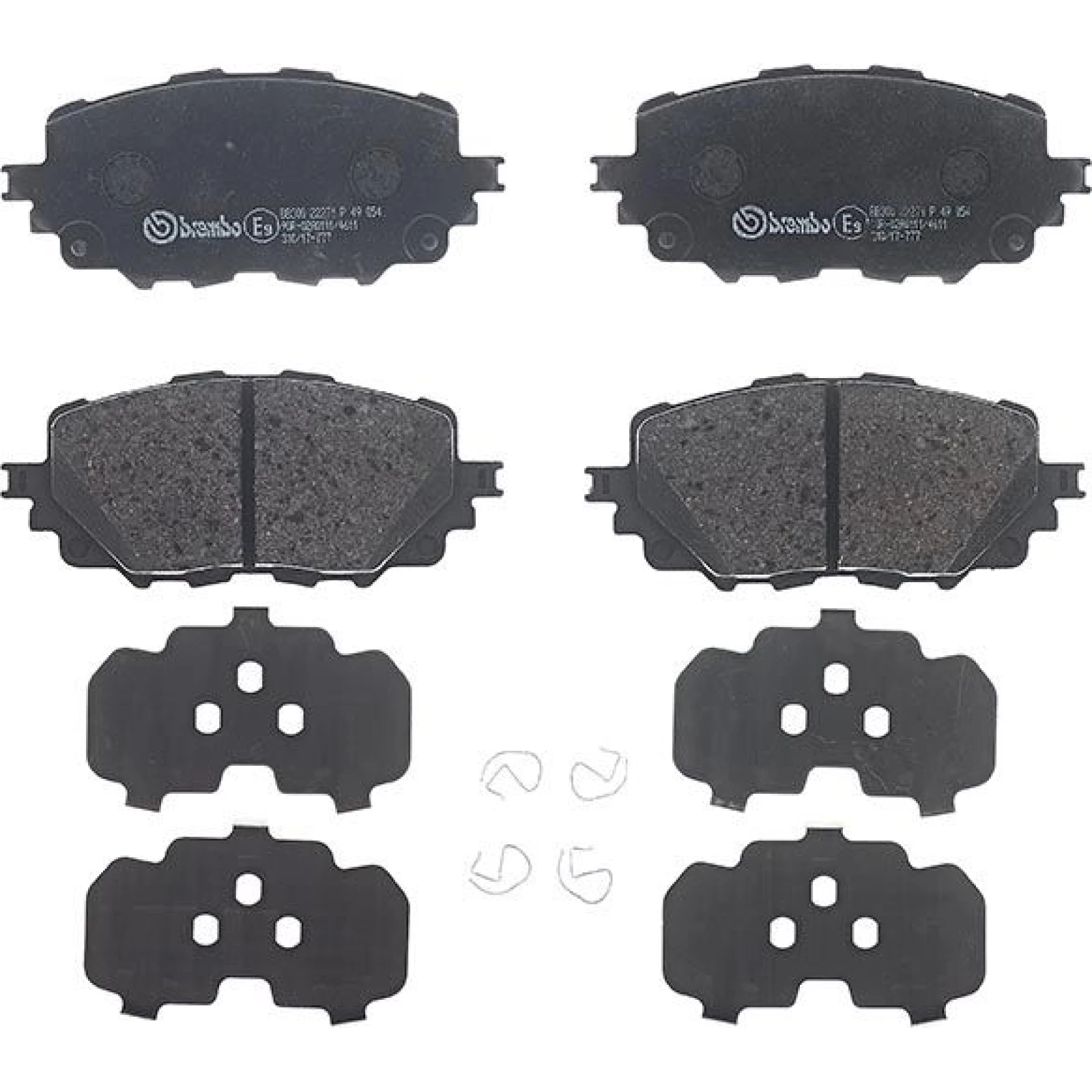 BREMBO Bremsklötze VA P 49 054