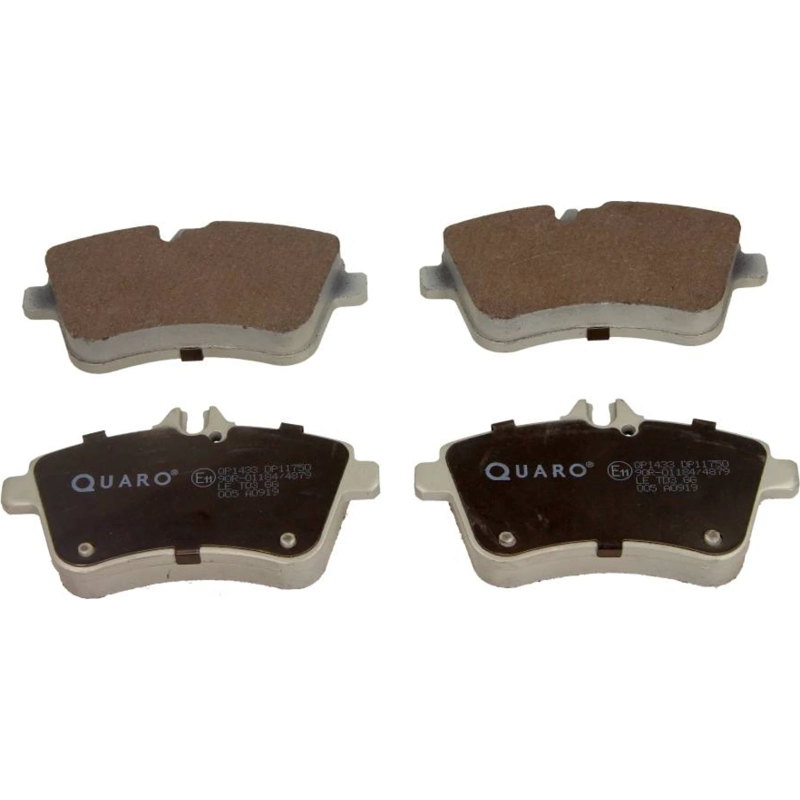 Bremsbelagsatz Db P. W169 A-Klasse QP1433