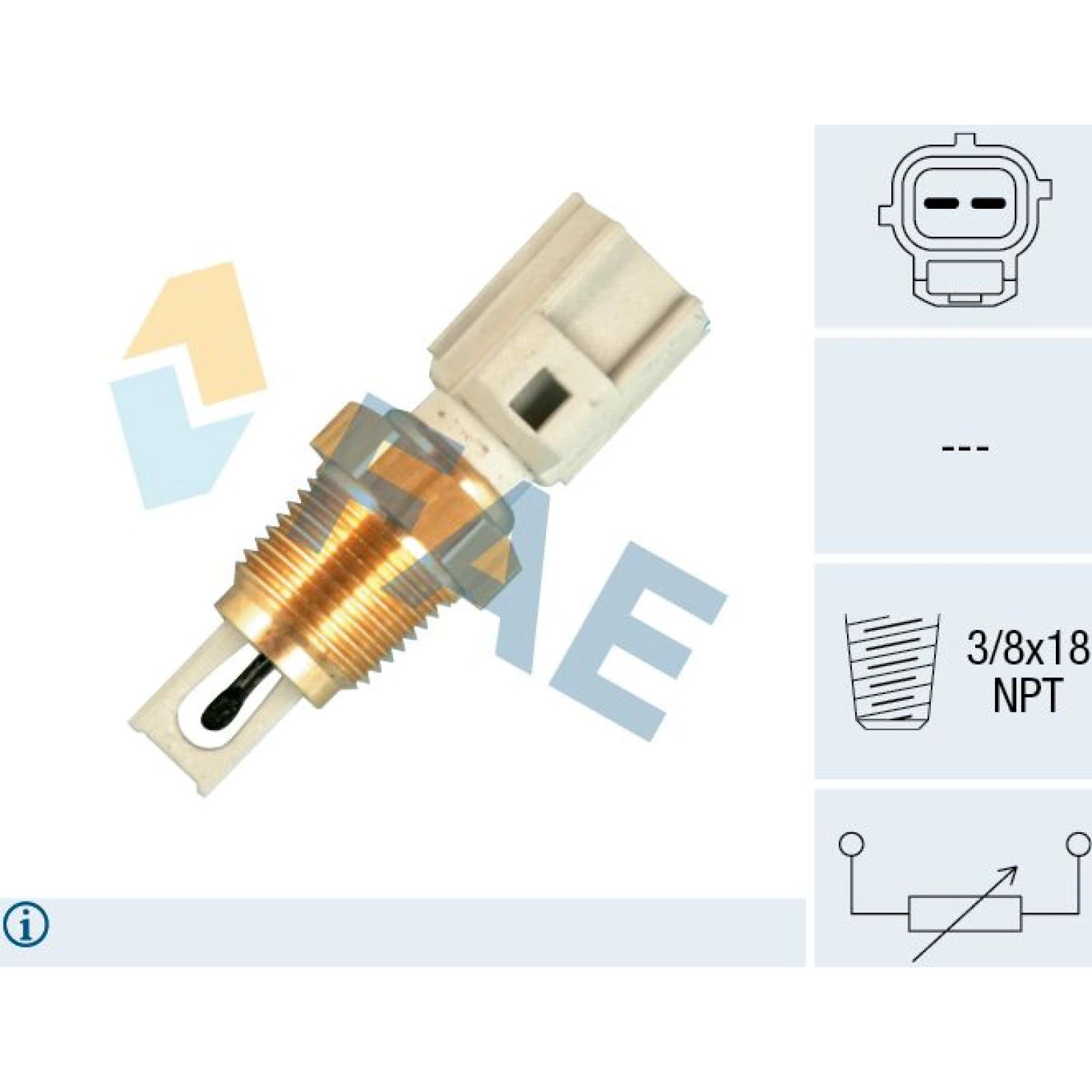 FAE Sensor, Ansauglufttemperatur 33426