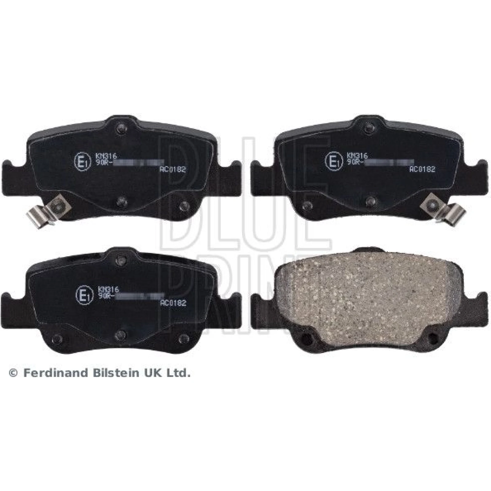 Bremsbelagsatz Toyota T. Auris/Corolla 07 ADT342173