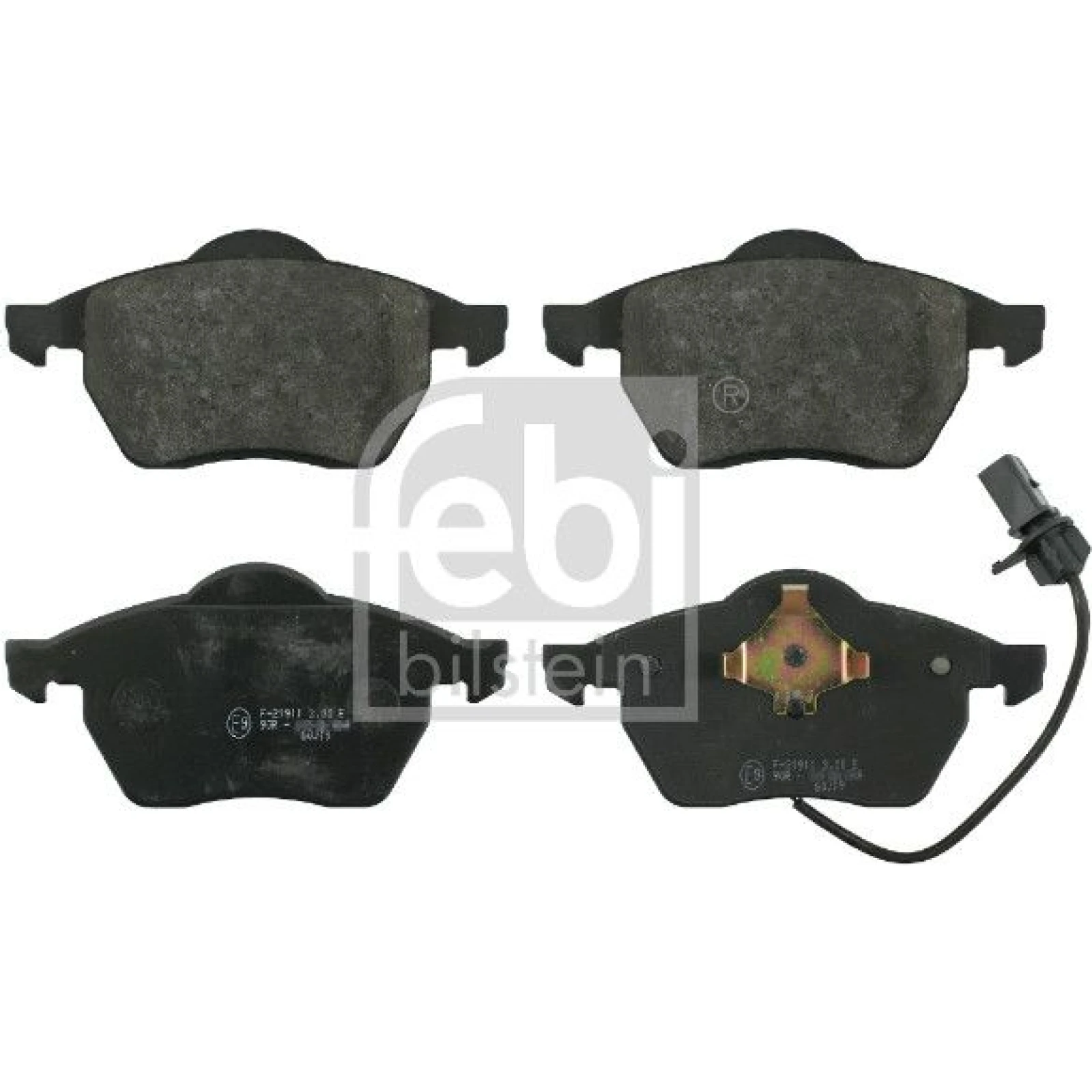 FEBI BILSTEIN Bremsbeläge 16398