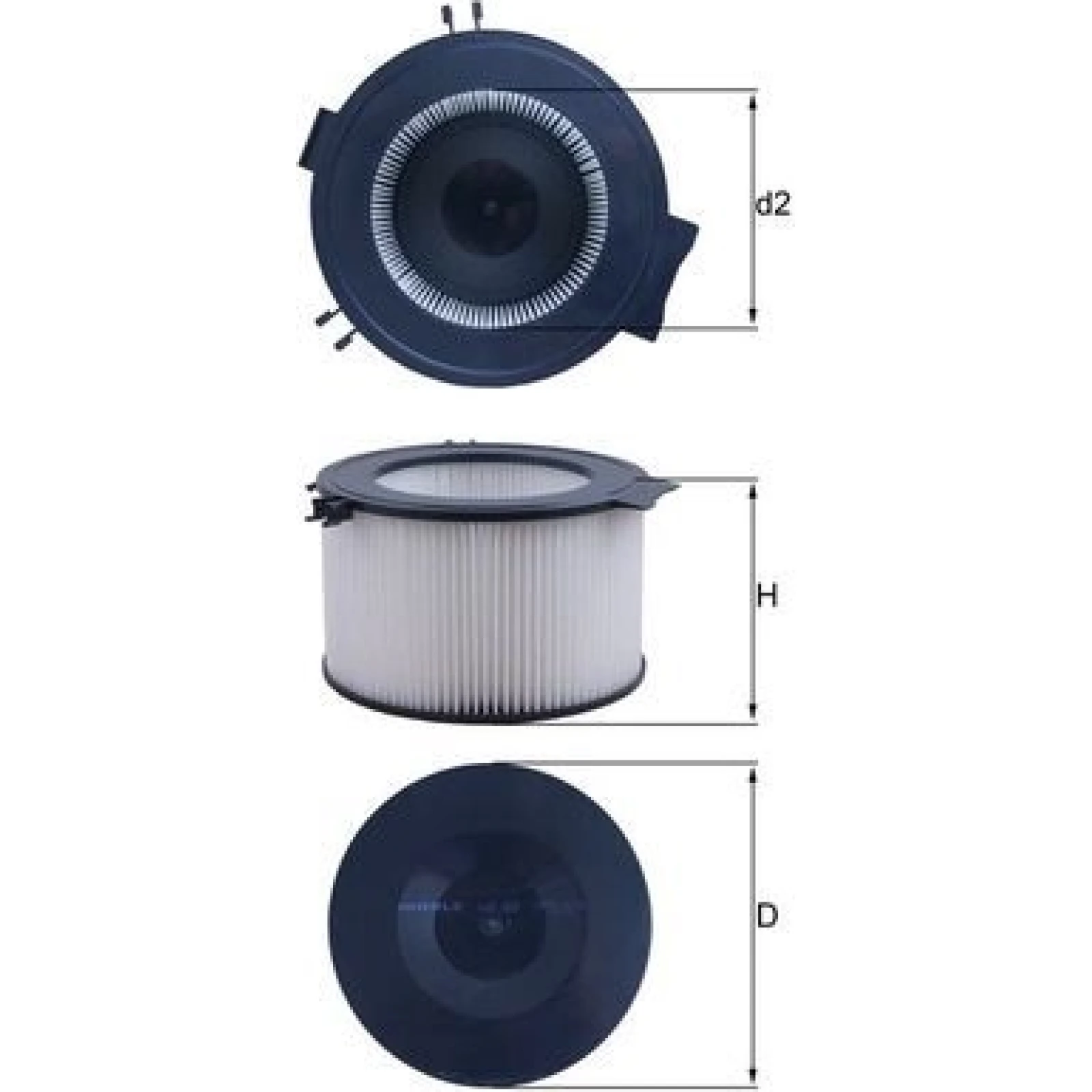 MAHLE Filter, Innenraumluft LA 65