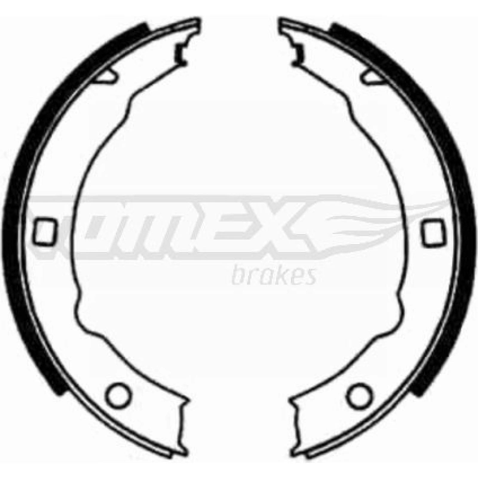 TOMEX brakes Bremsbackensatz TX 21-79