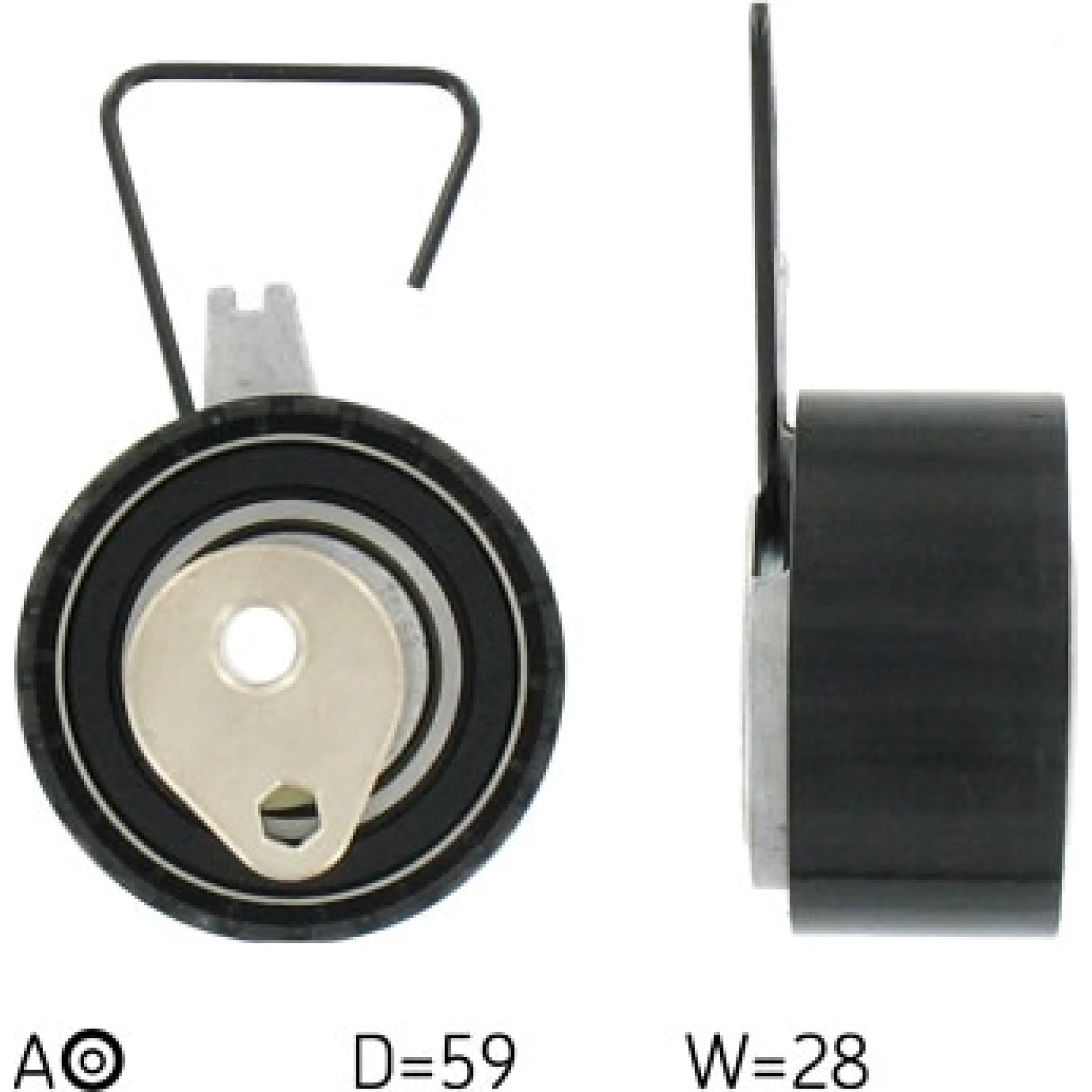 Spannrolle Synchrontrieb VKM 17301