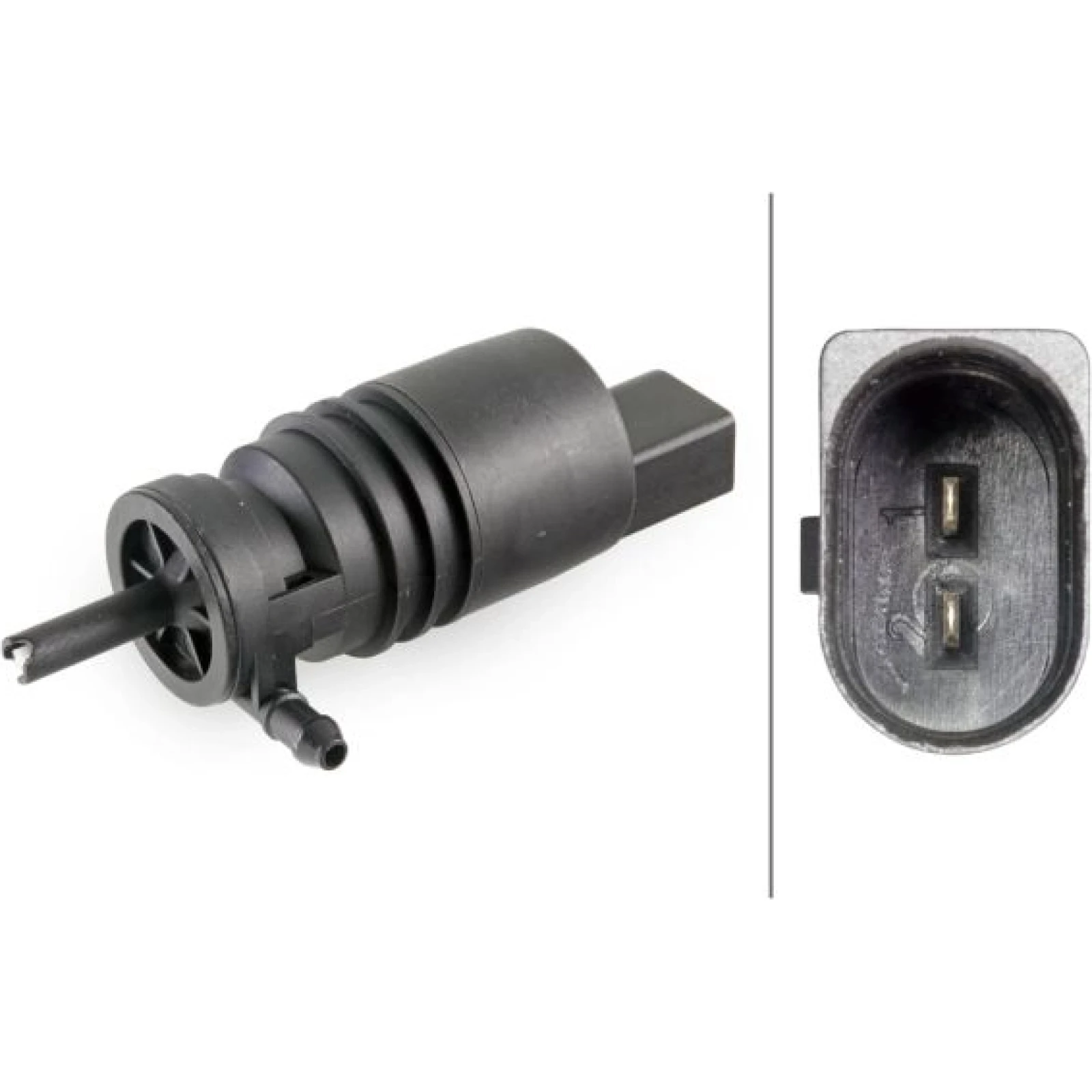 HELLA Waschwasserpumpe, Scheibenreinigung 8TW 006 848-041