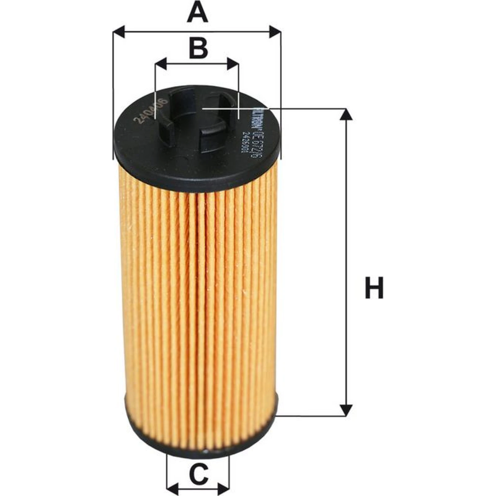 FILTRON Ölfilter OE 672/6