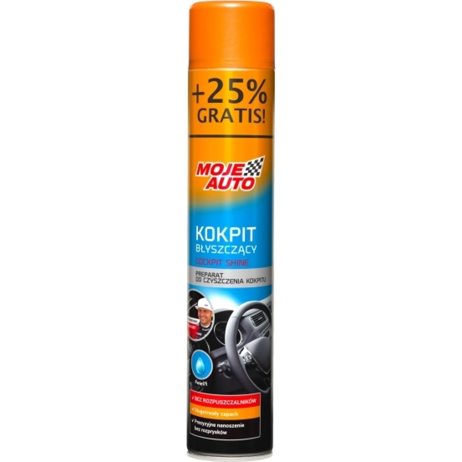 Glänzender Cockpit Spray 600Ml + 25 % Kostenlos 19-012