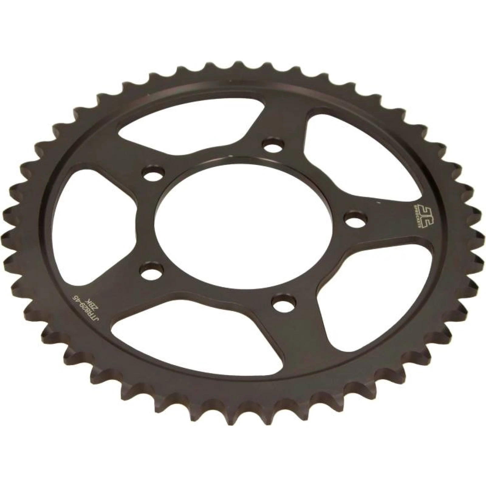 Kettenrad Schwarz Verzinkter Stahl JTR829.45ZBK