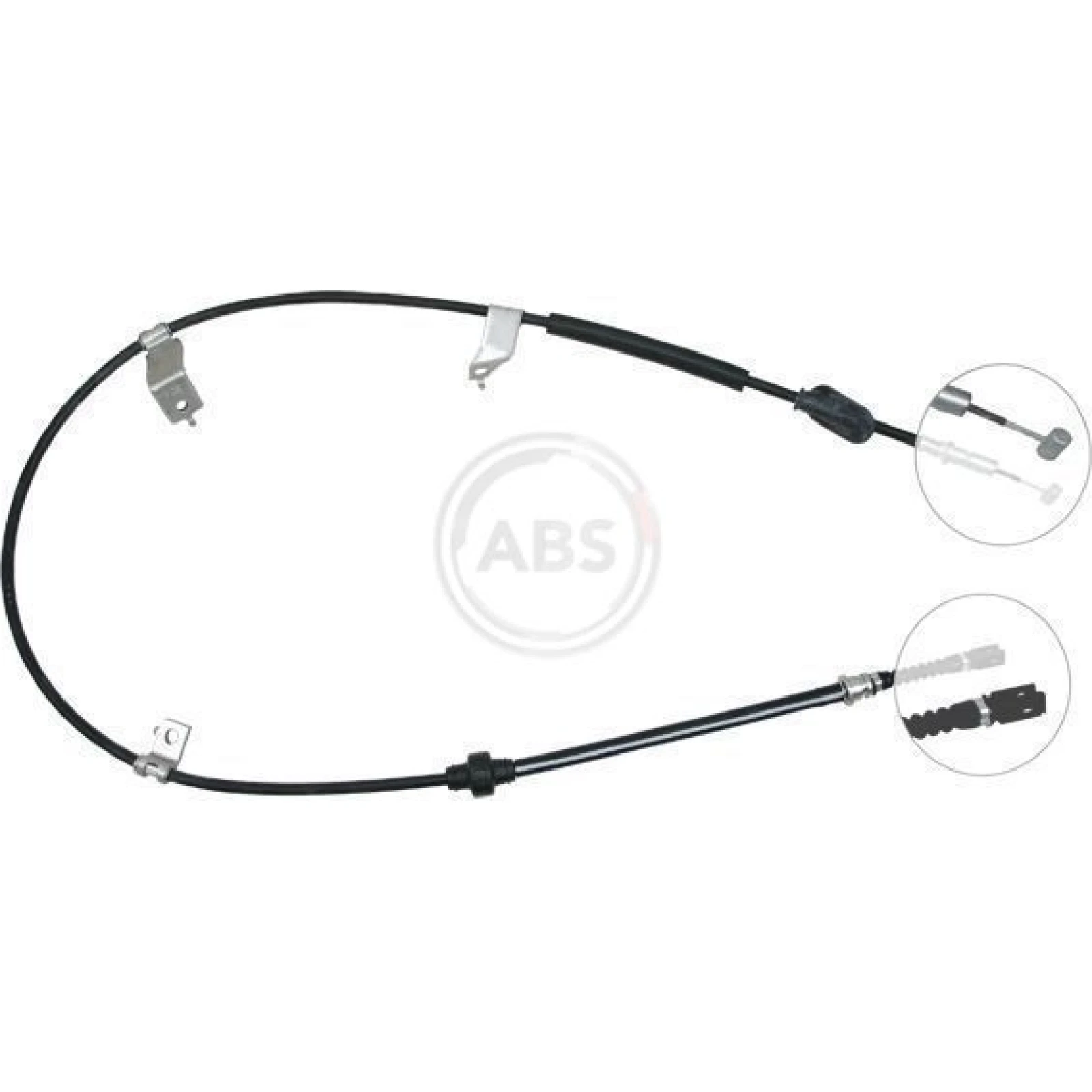 A.B.S. Handbremsseil Seilzug Festellbremse K13877