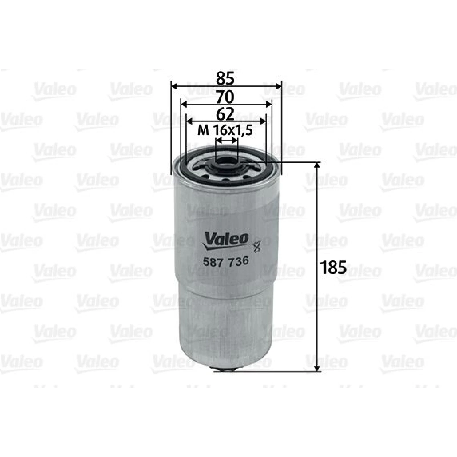VALEO Kraftstofffilter 587736