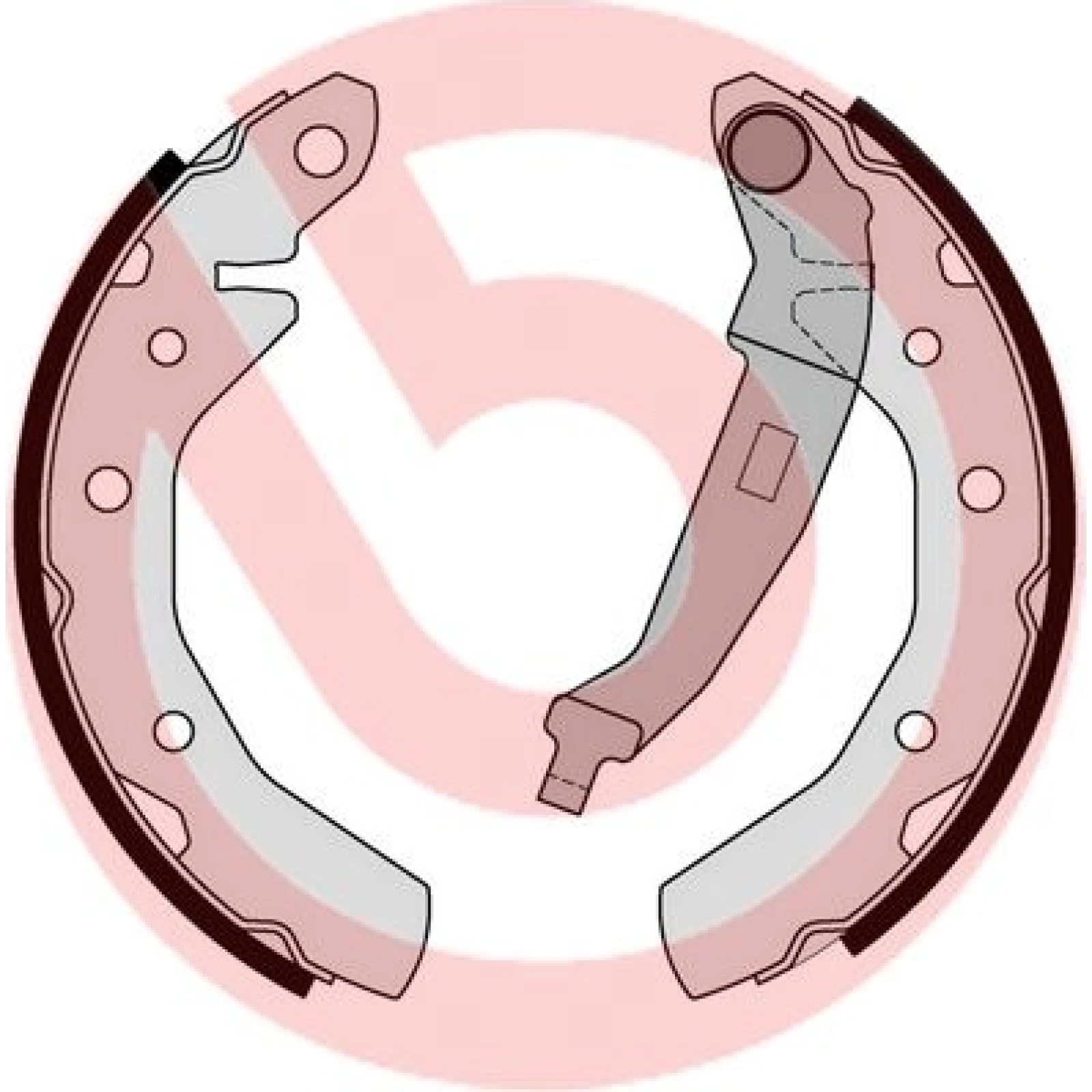 Bremsbackensatz HA S 10 517