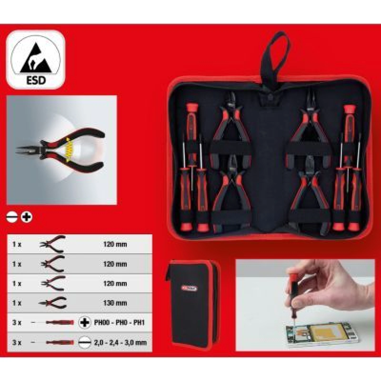 KS TOOLS Werkzeugsatz 500.7220