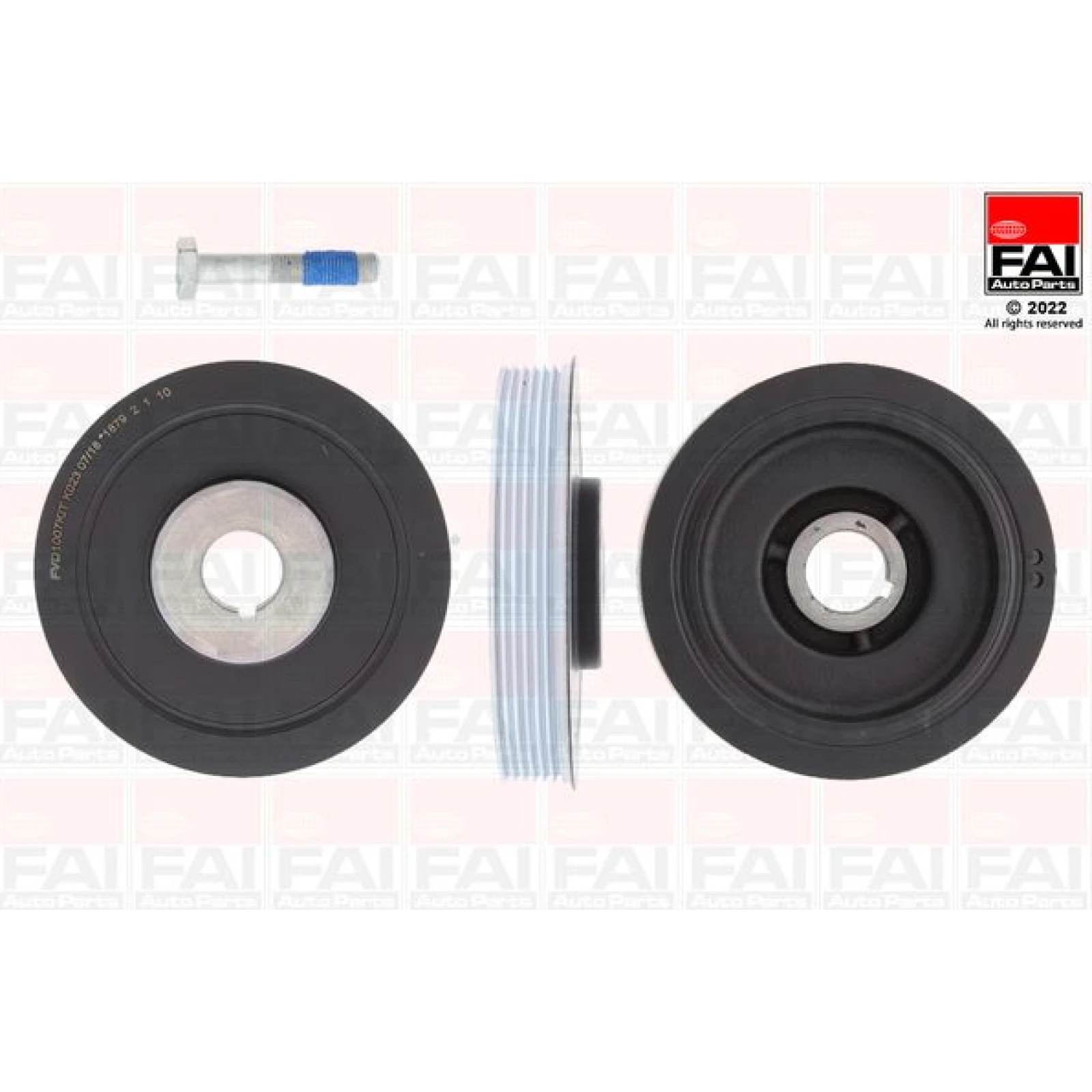 FAI AutoParts Riemenscheibensatz, Kurbelwelle FVD1007K
